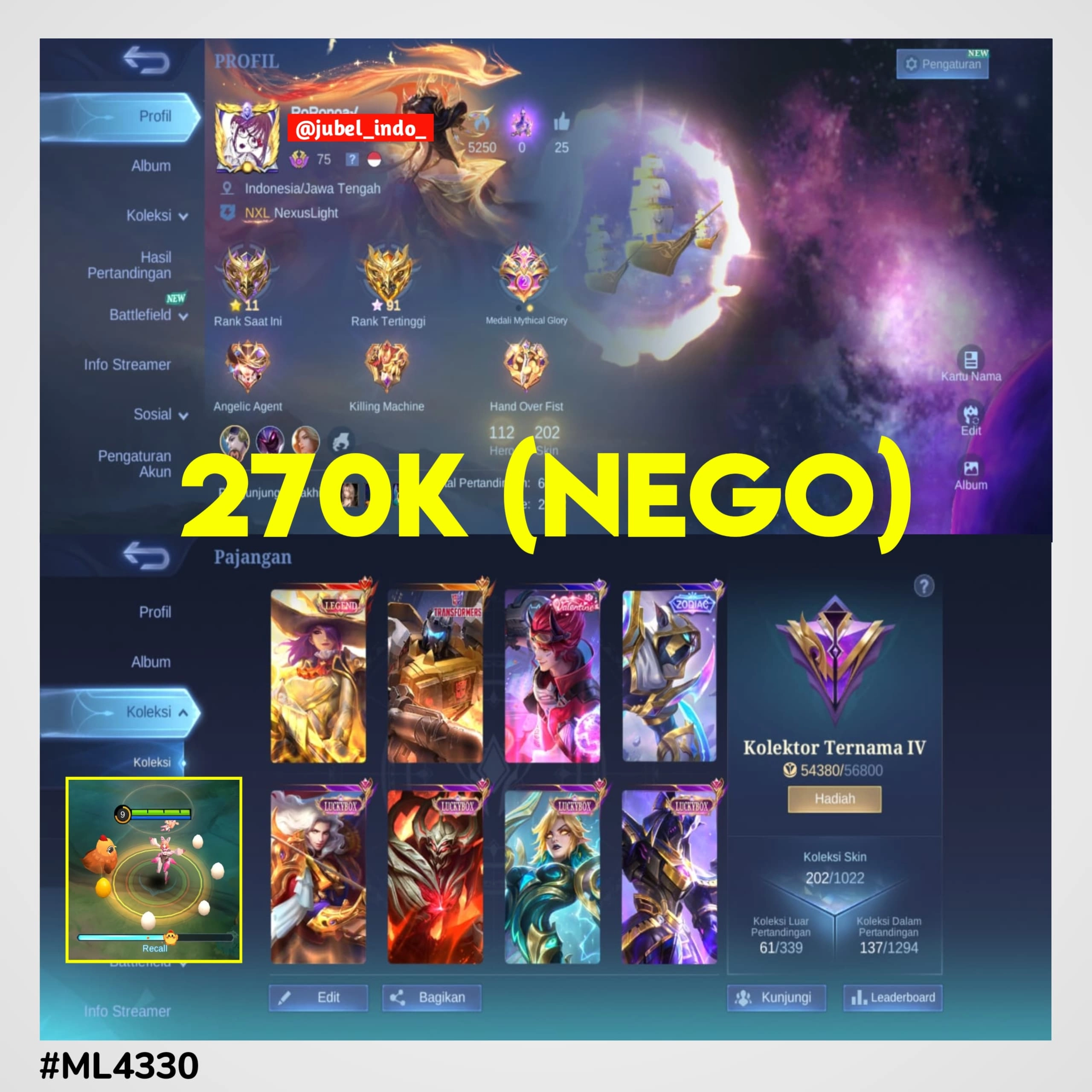 STOK ML #ML4330