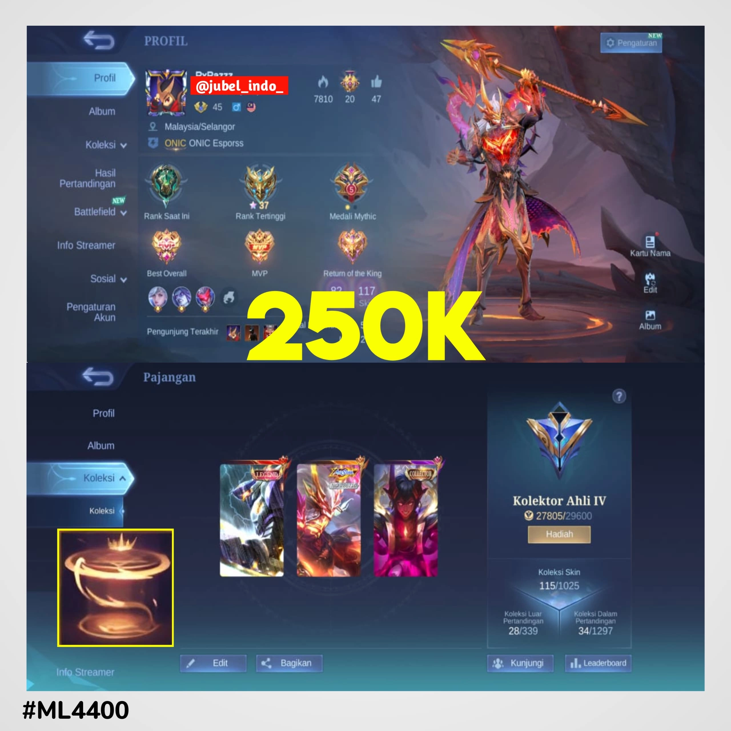 STOK ML #ML4400