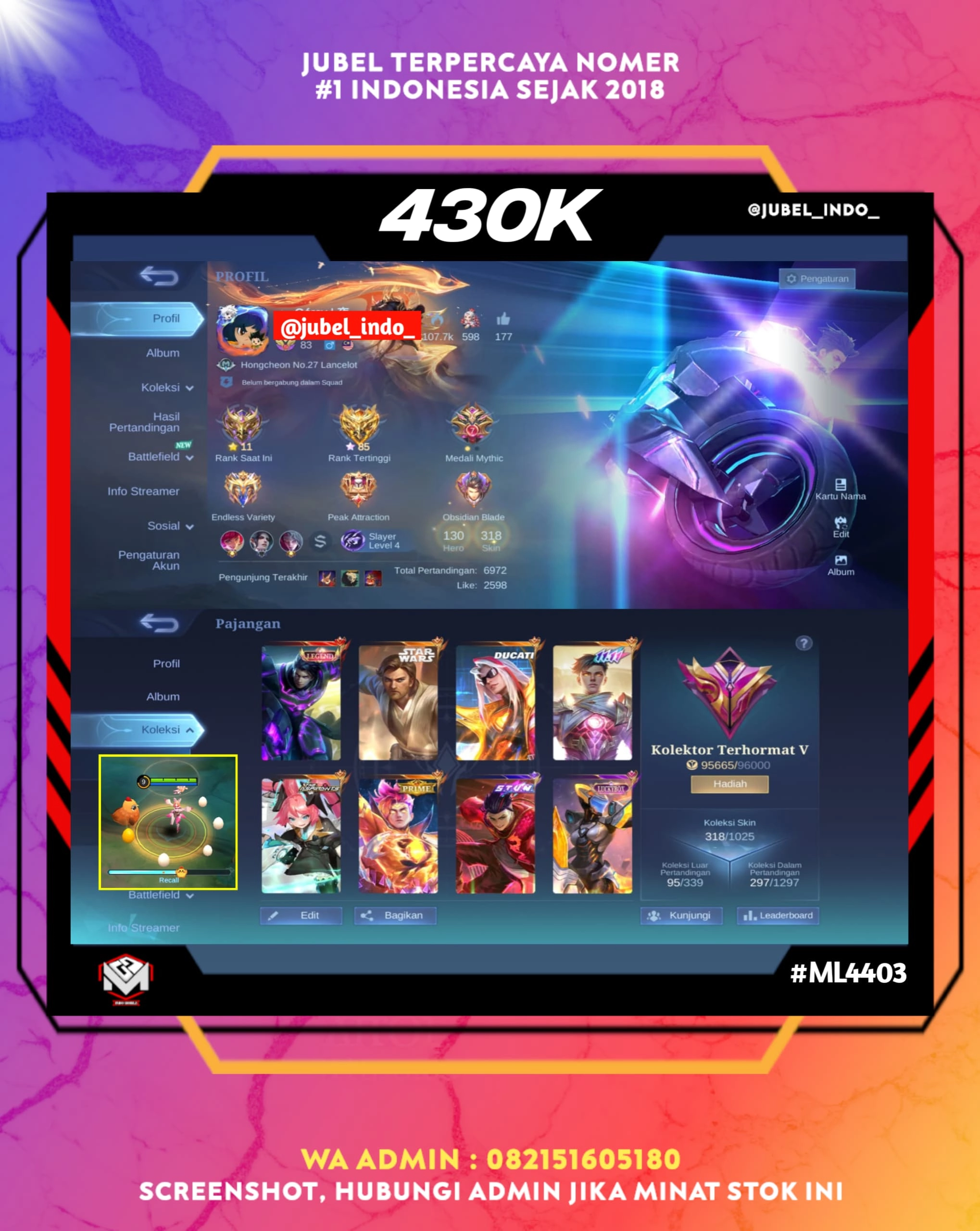 STOK ML #ML4403
