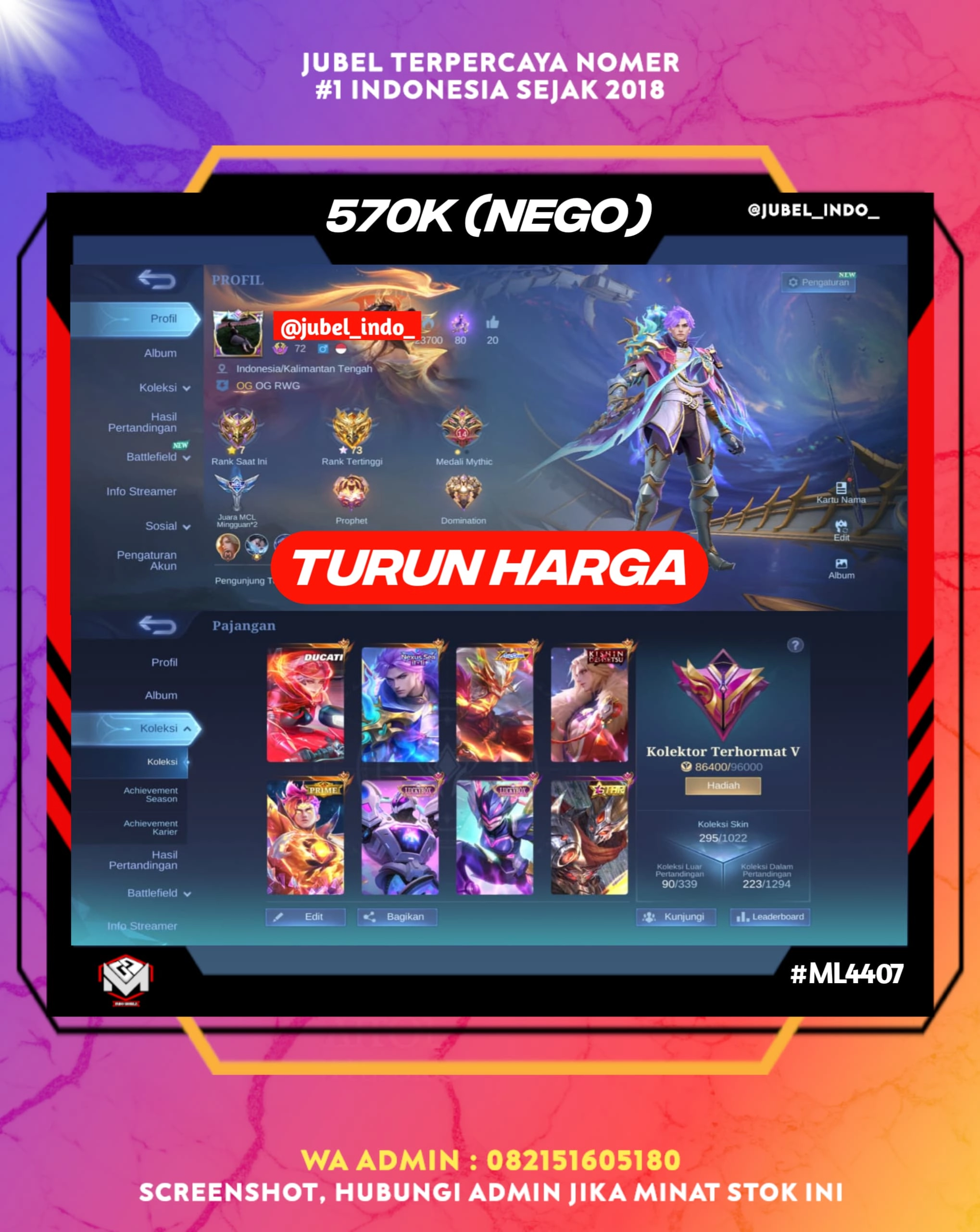 STOK ML #ML4407