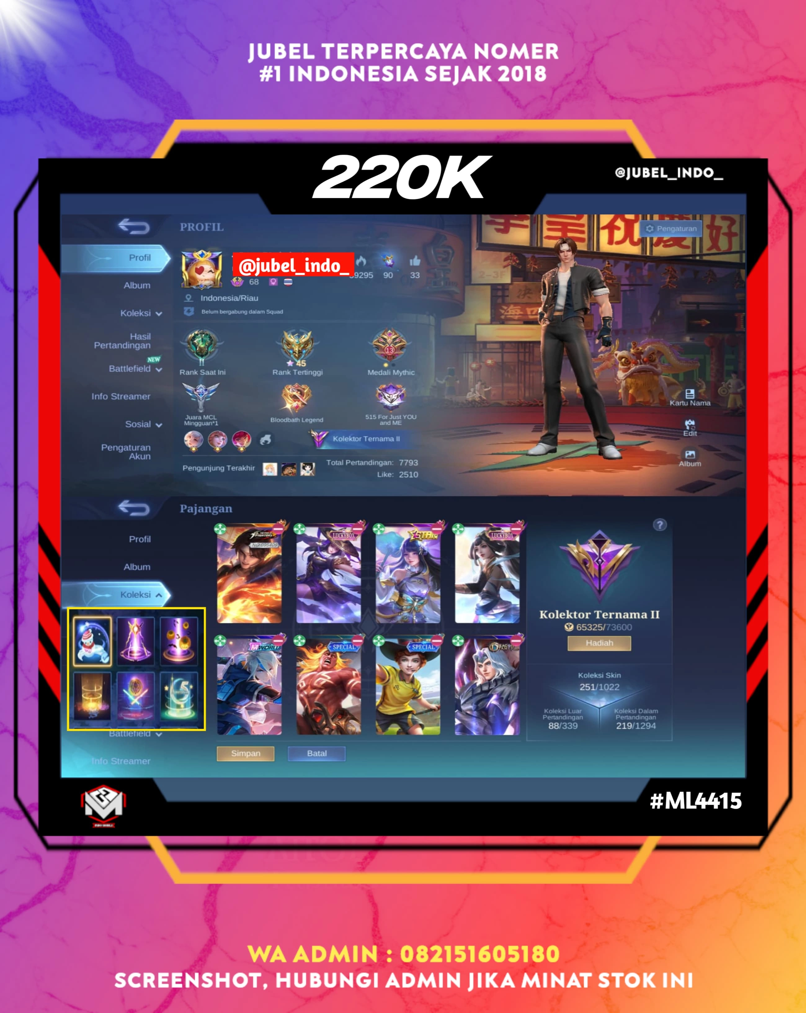 STOK ML #ML4415