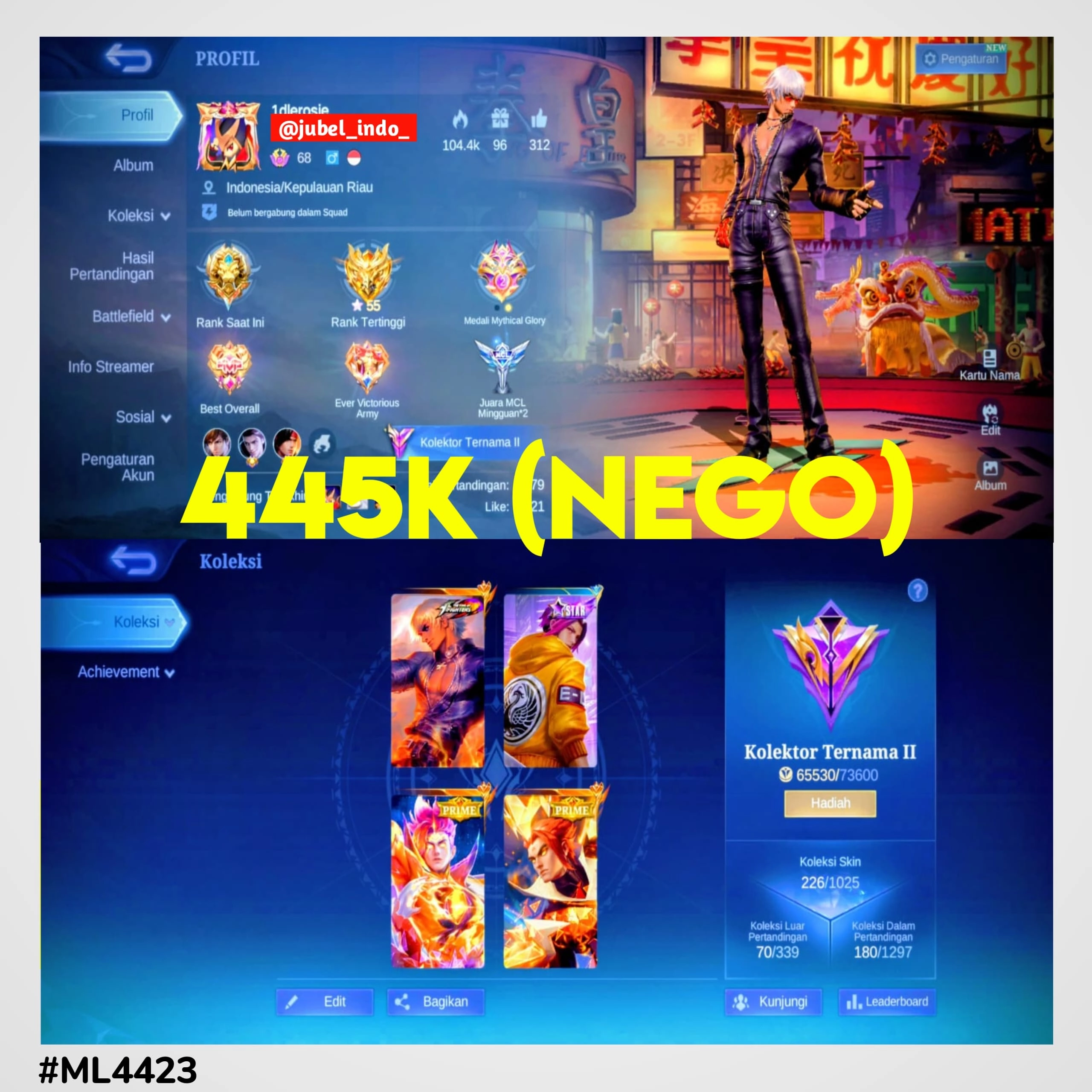 STOK ML #ML4423