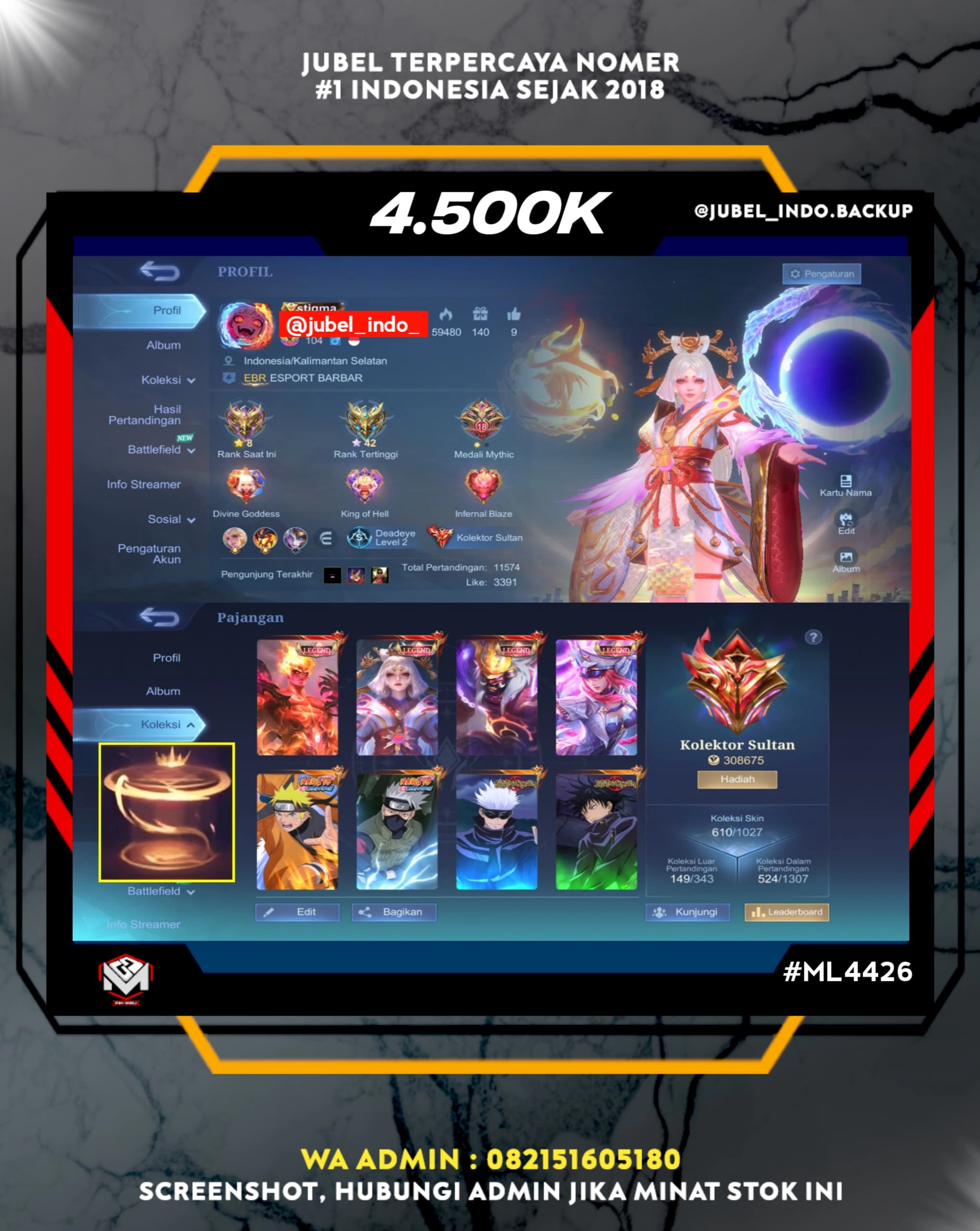 STOK ML #ML4426