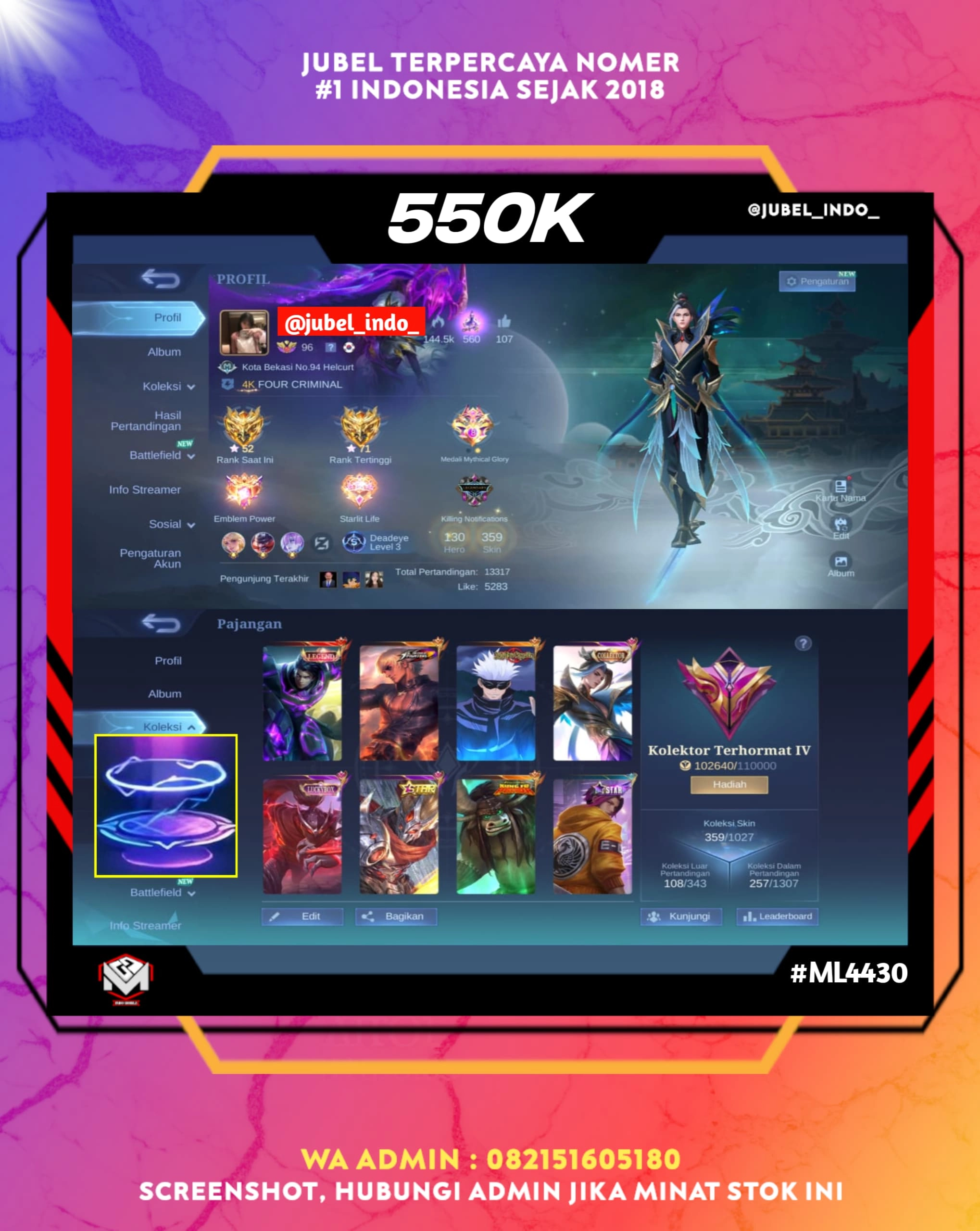 STOK ML #ML4430