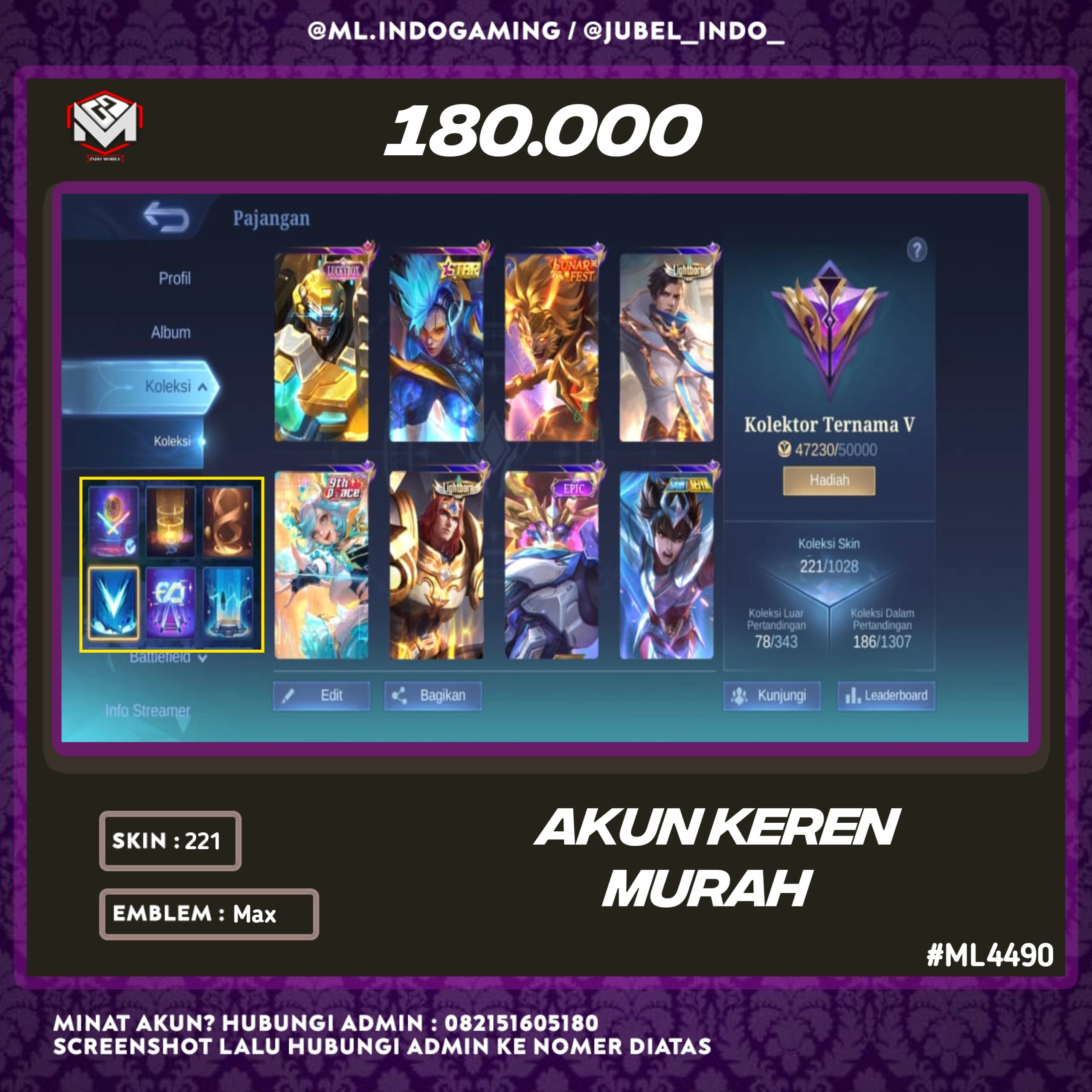 STOK ML #ML4490