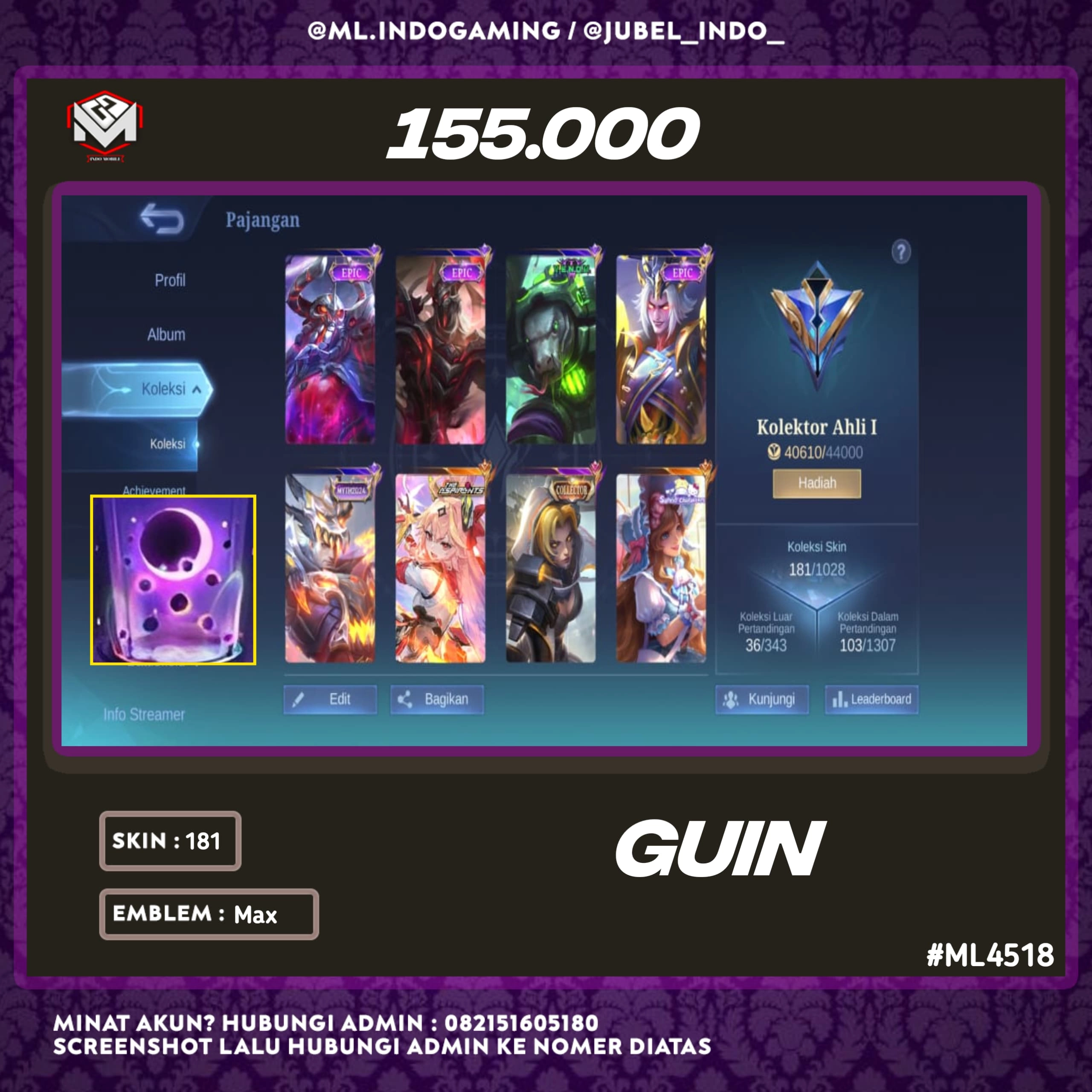 STOK ML #ML4518