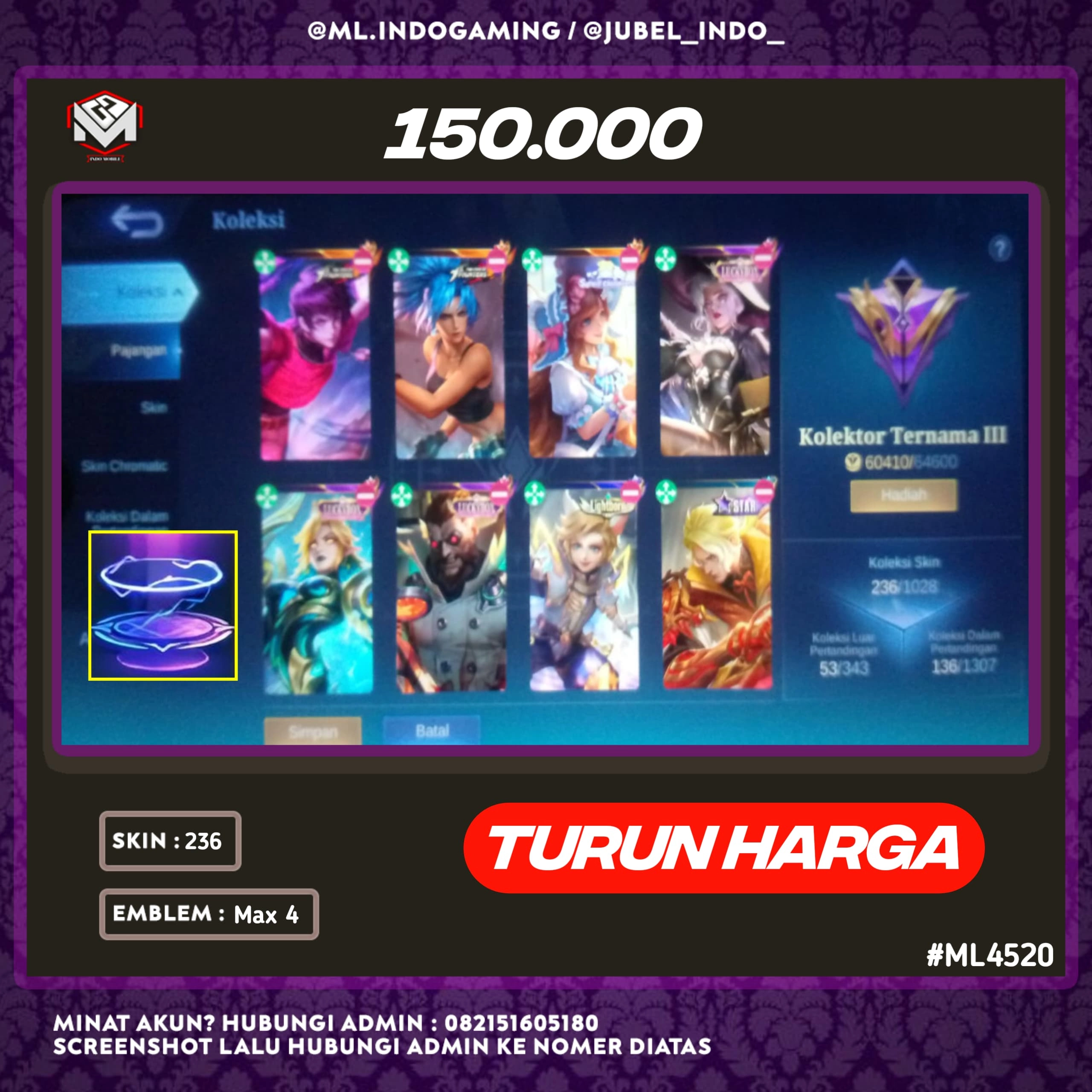 STOK ML #ML4520