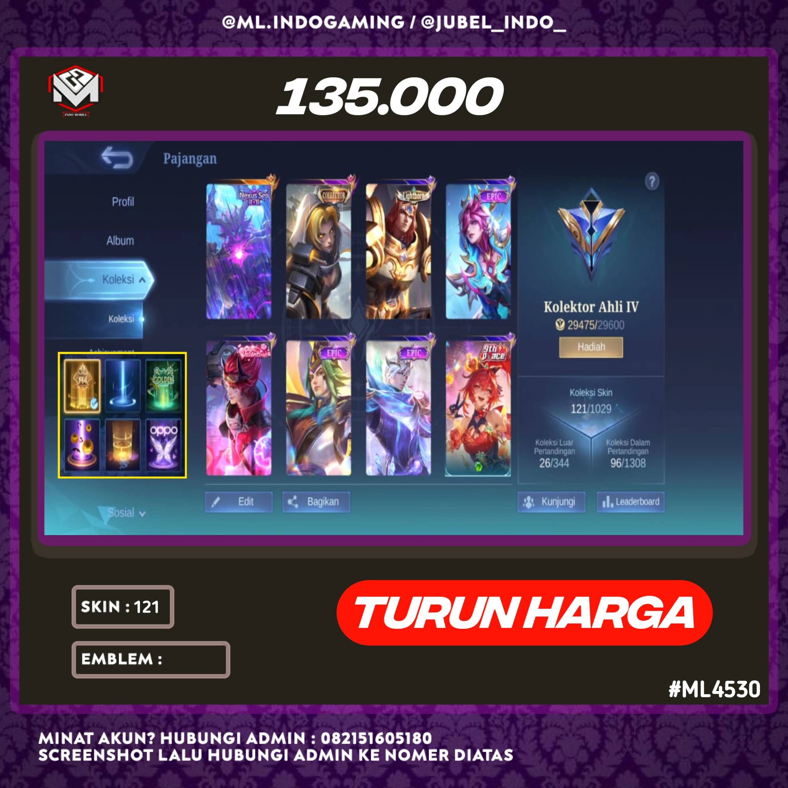 STOK ML #ML4530