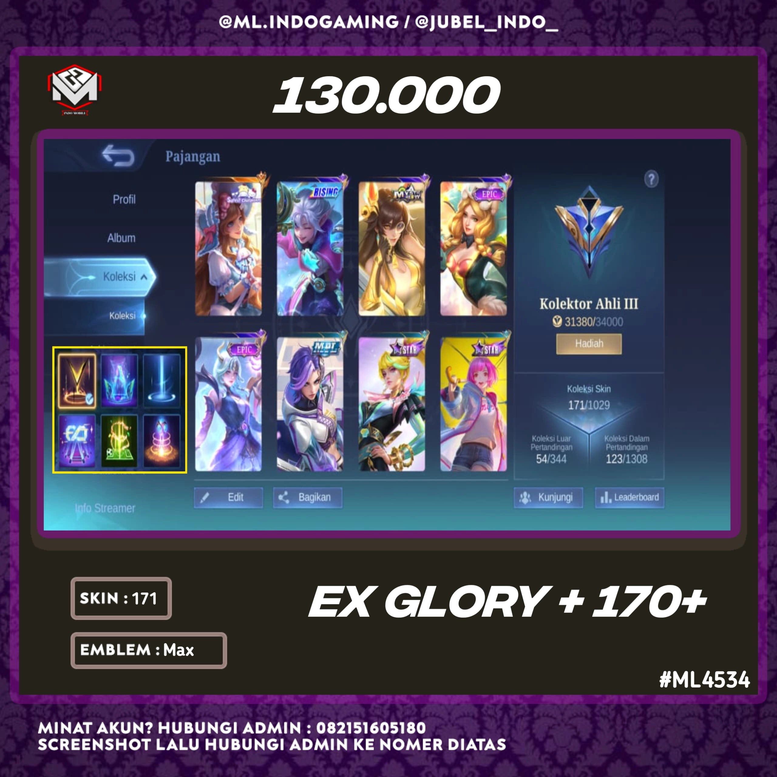 STOK ML #ML4534