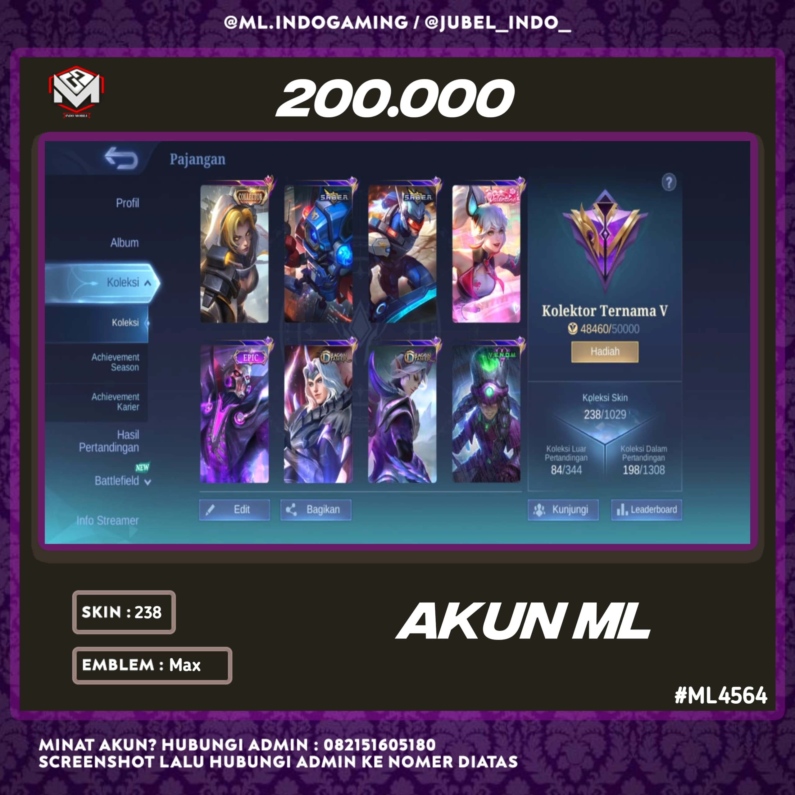 STOK ML #ML4564