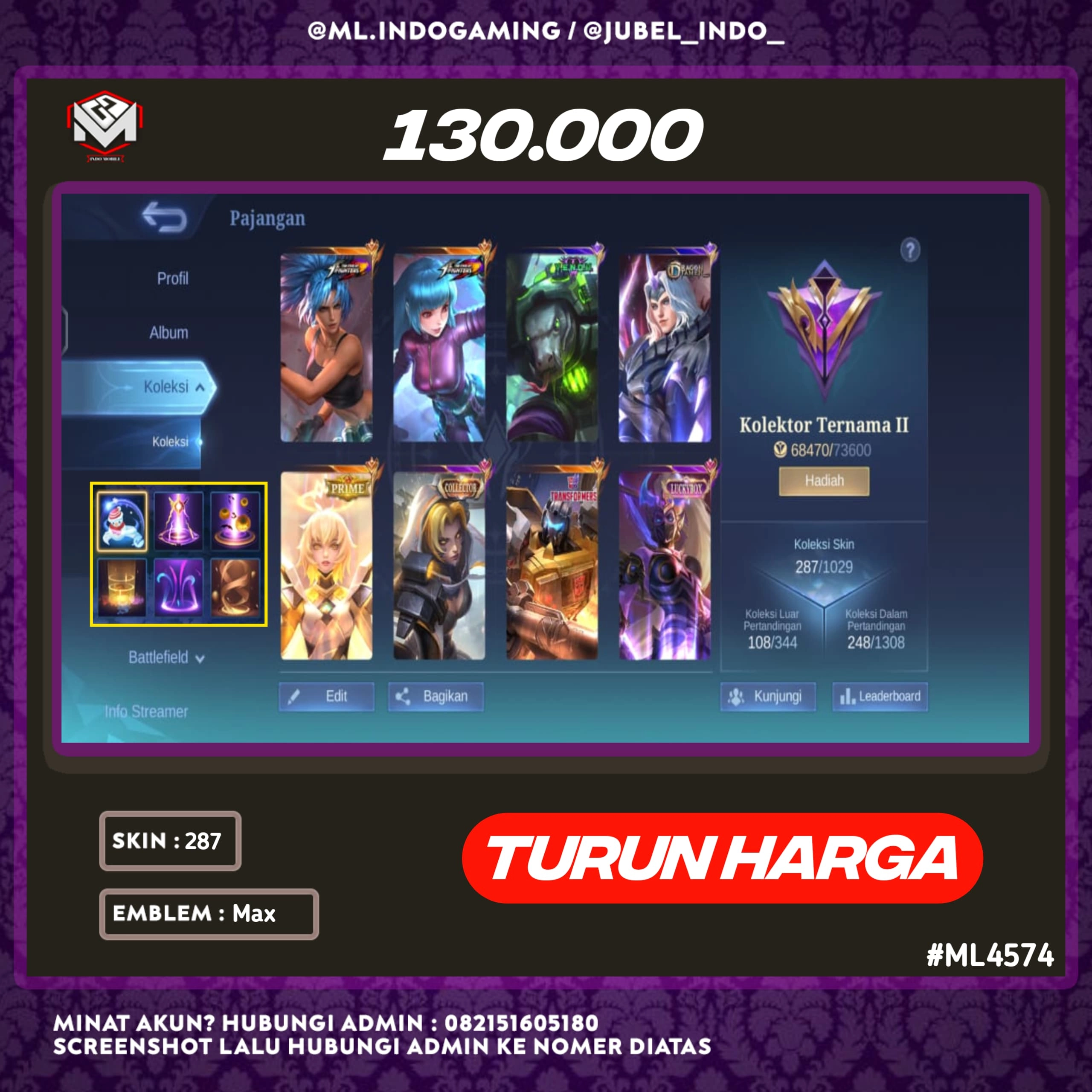 STOK ML #ML4574