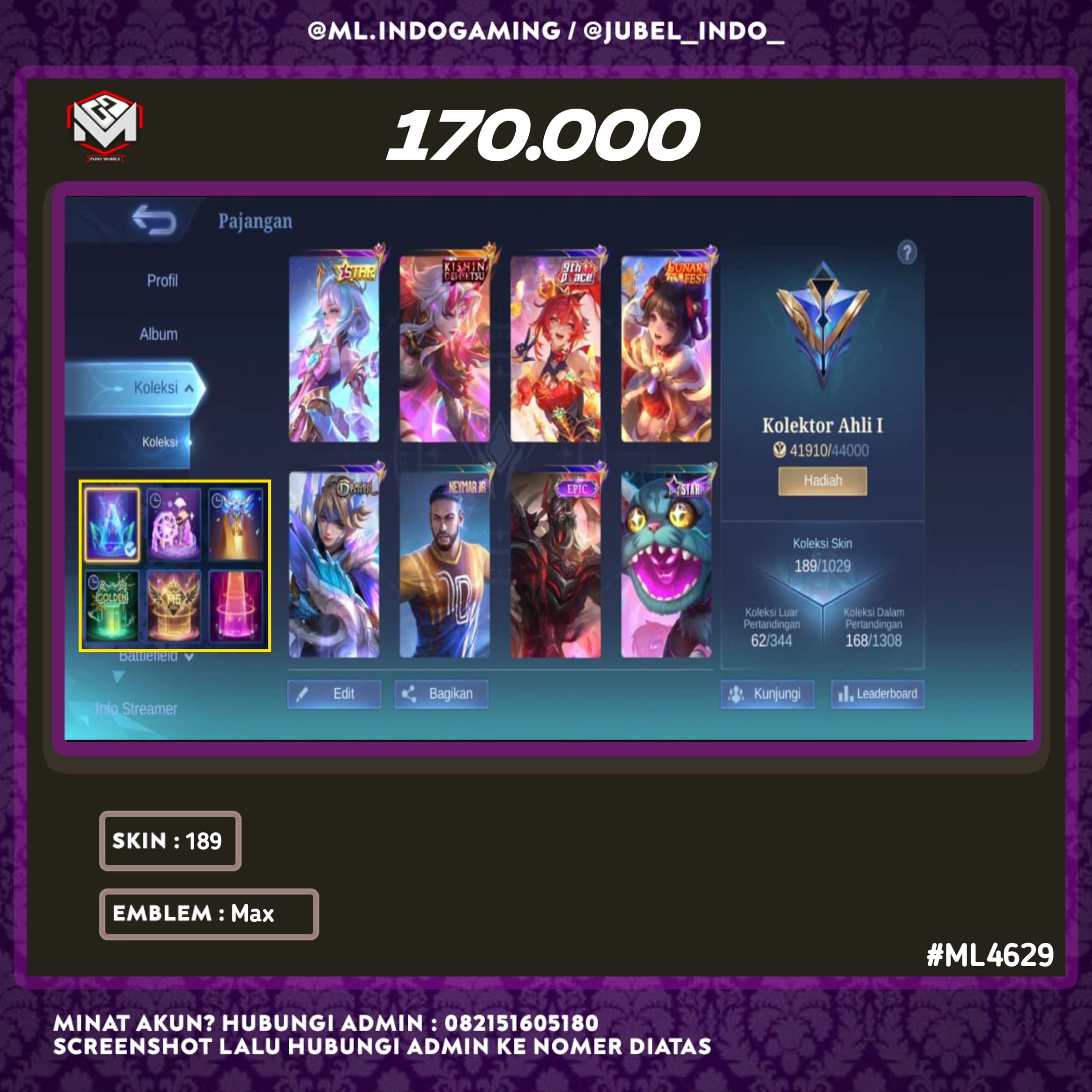 STOK ML #ML4629