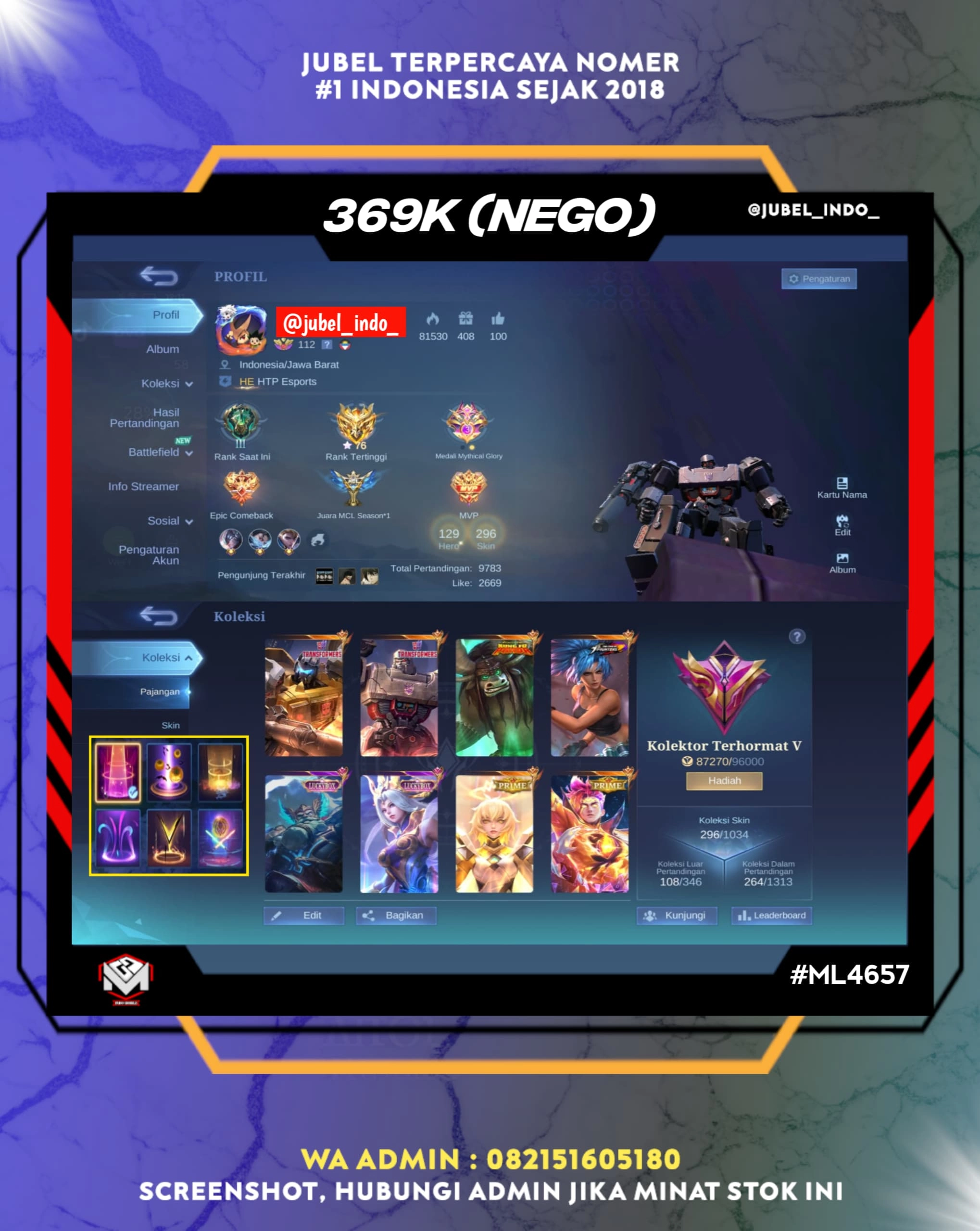 STOK ML #ML4657
