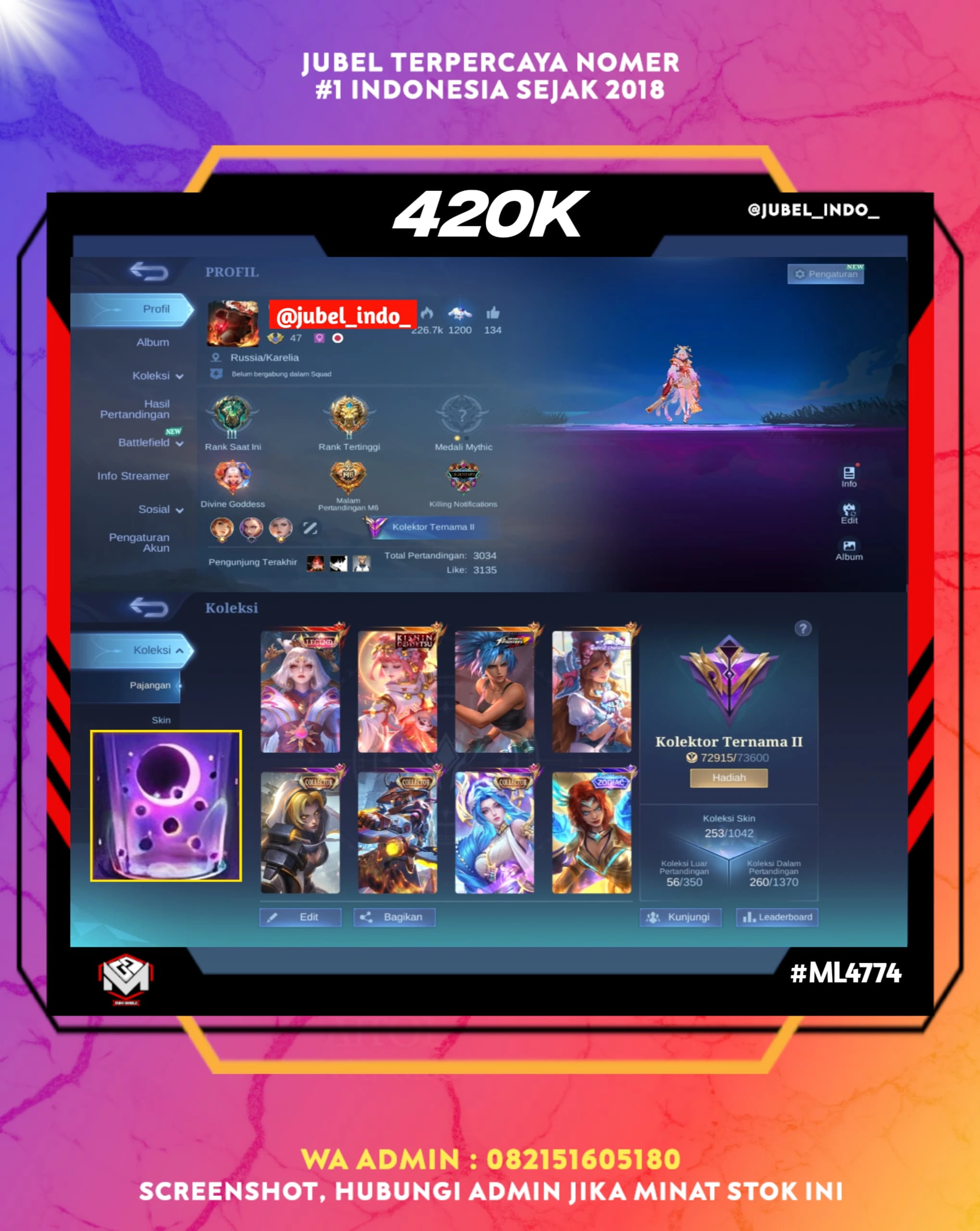 STOK ML #ML4774