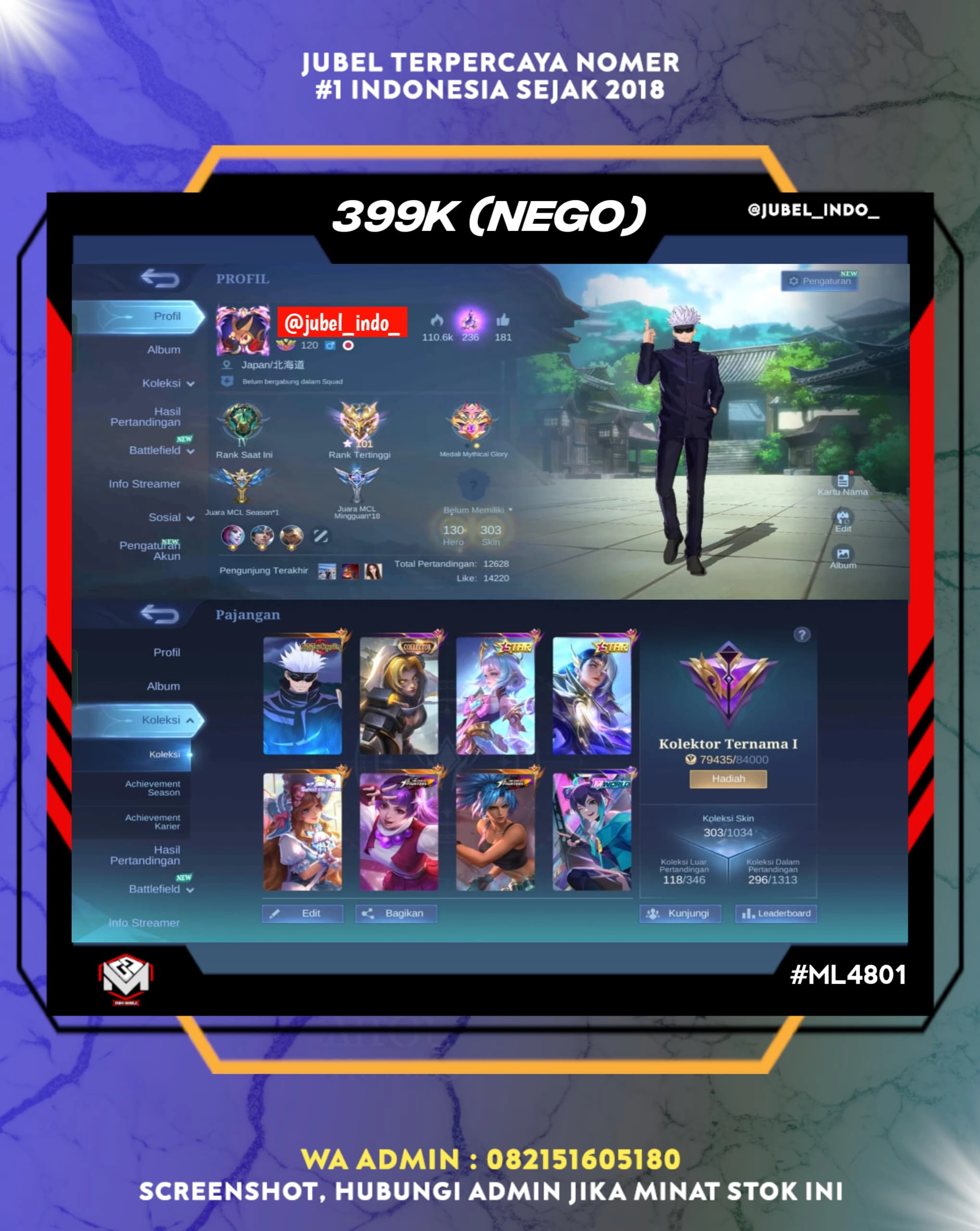 STOK ML #ML4801