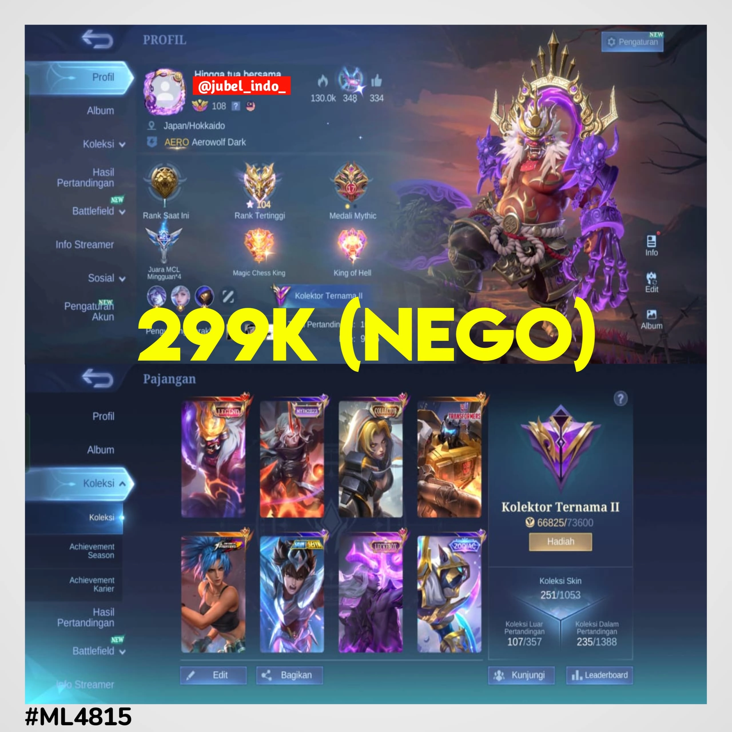 STOK ML #ML4815