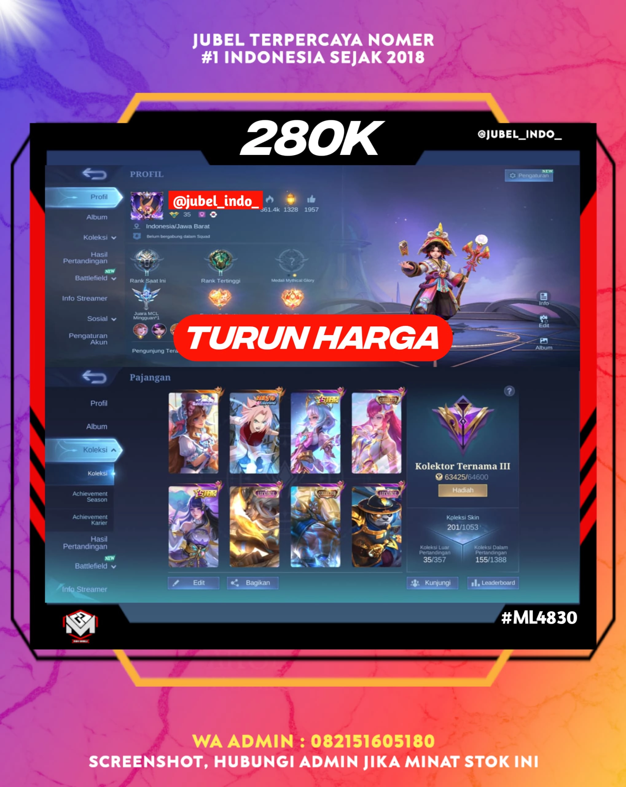 STOK ML #ML4830