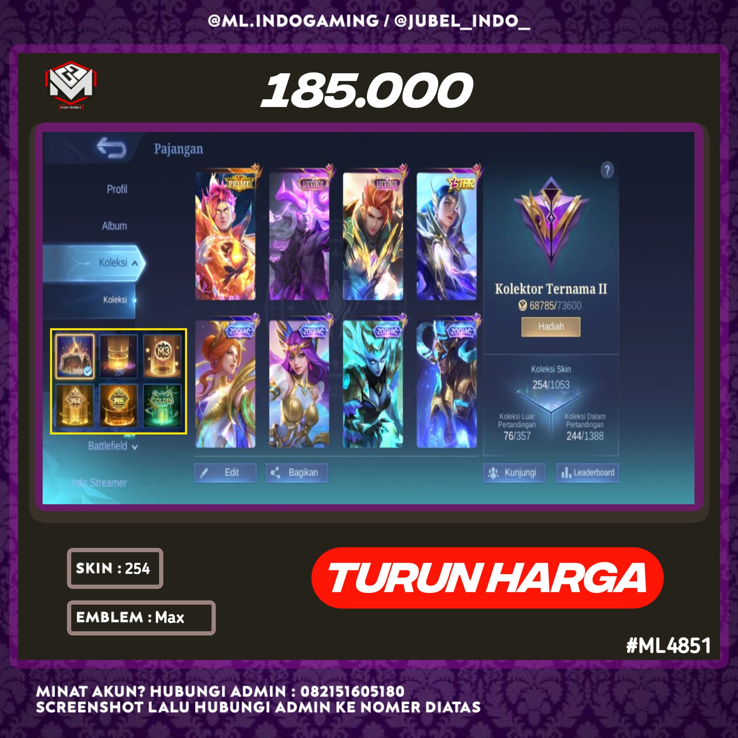 STOK ML #ML4851