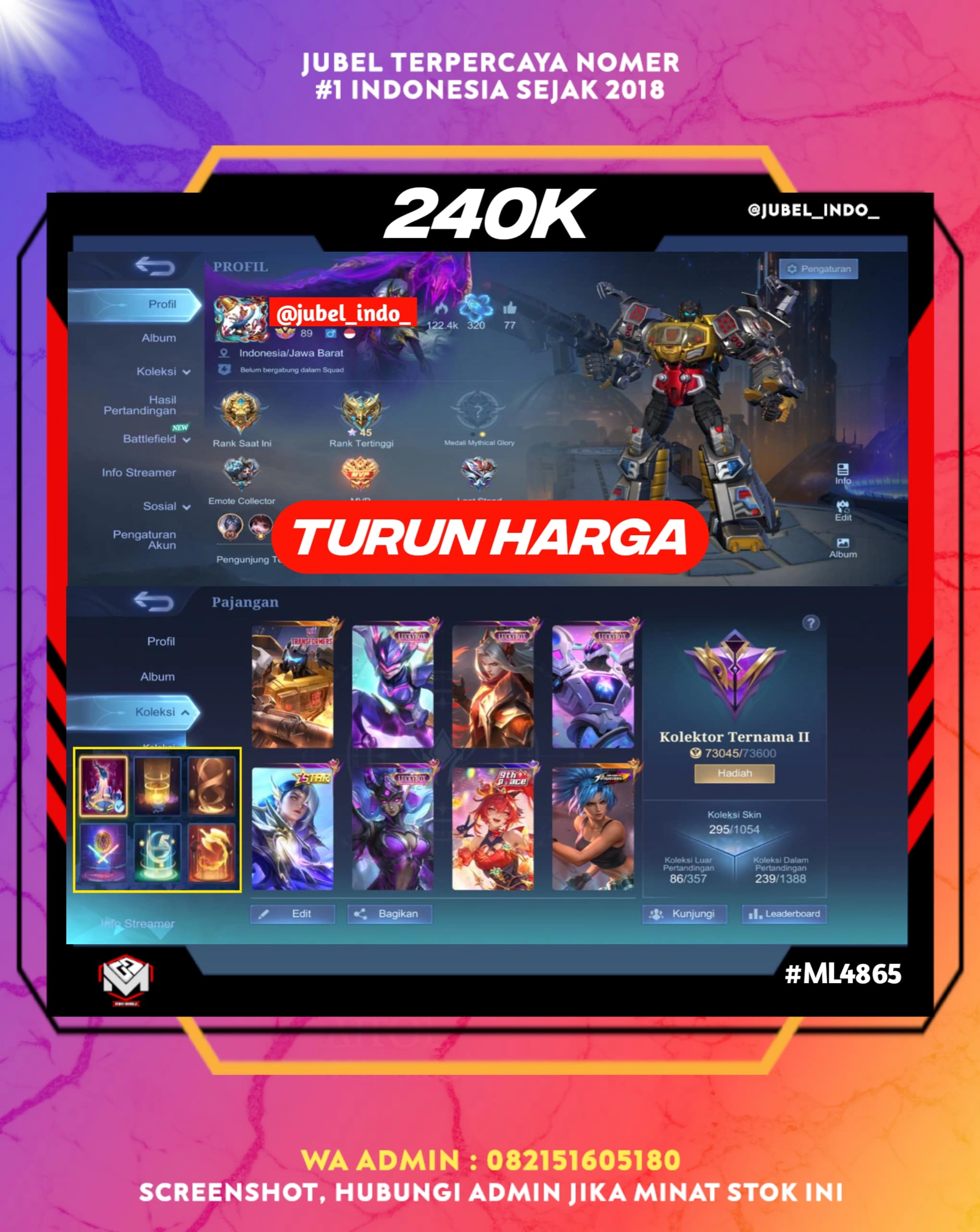 STOK ML #ML4865