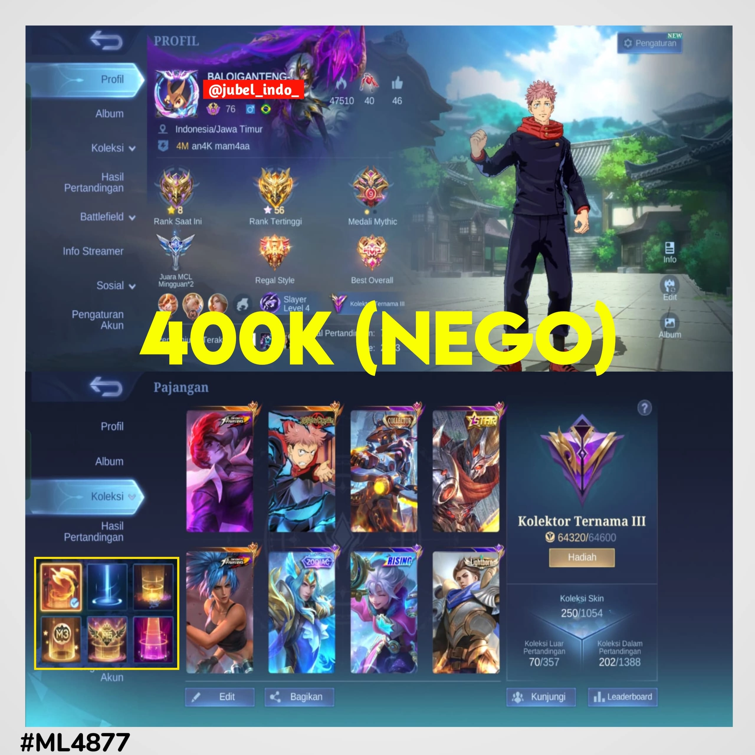 STOK ML #ML4877