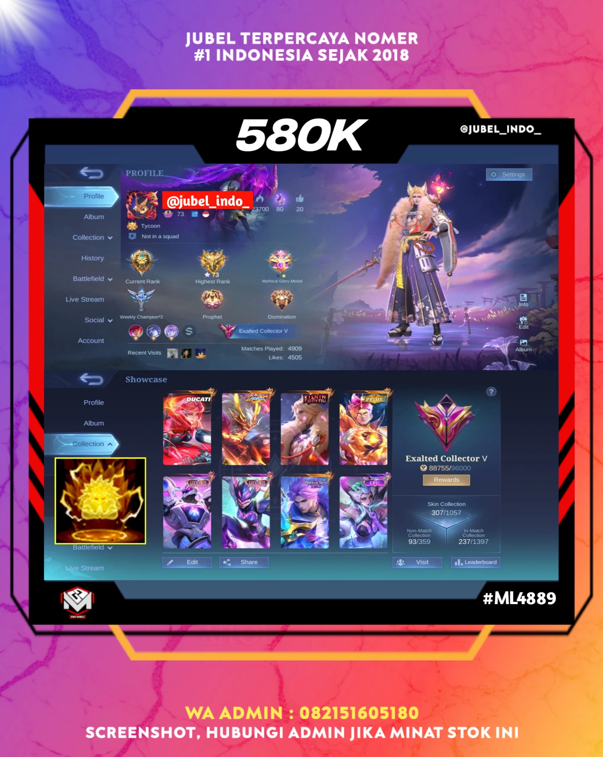 STOK ML #ML4889