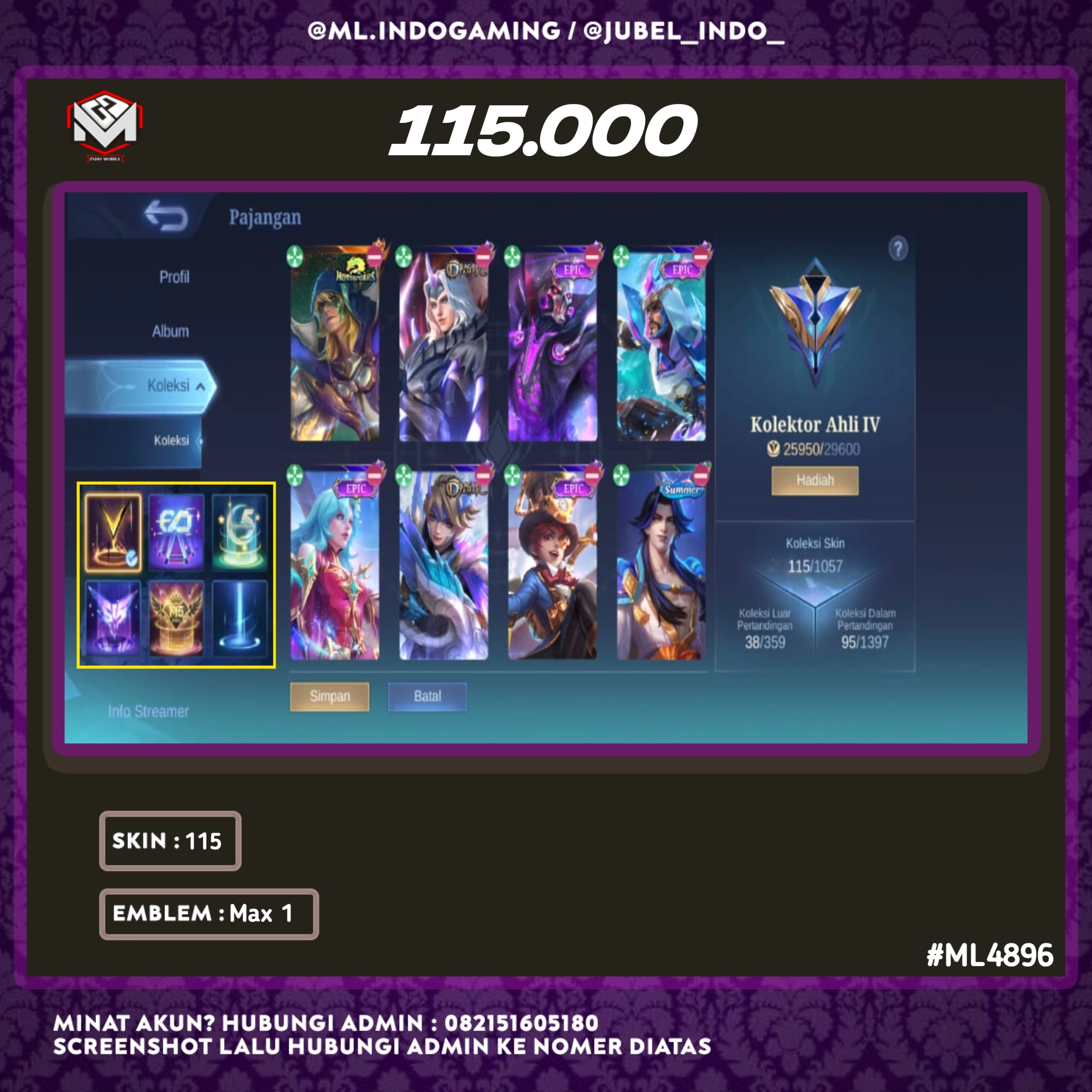 STOK ML #ML4896