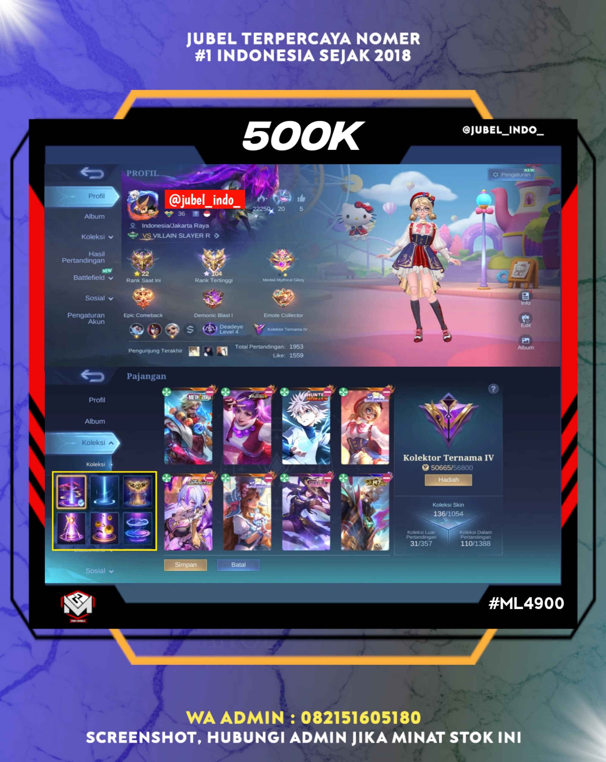 STOK ML #ML4900