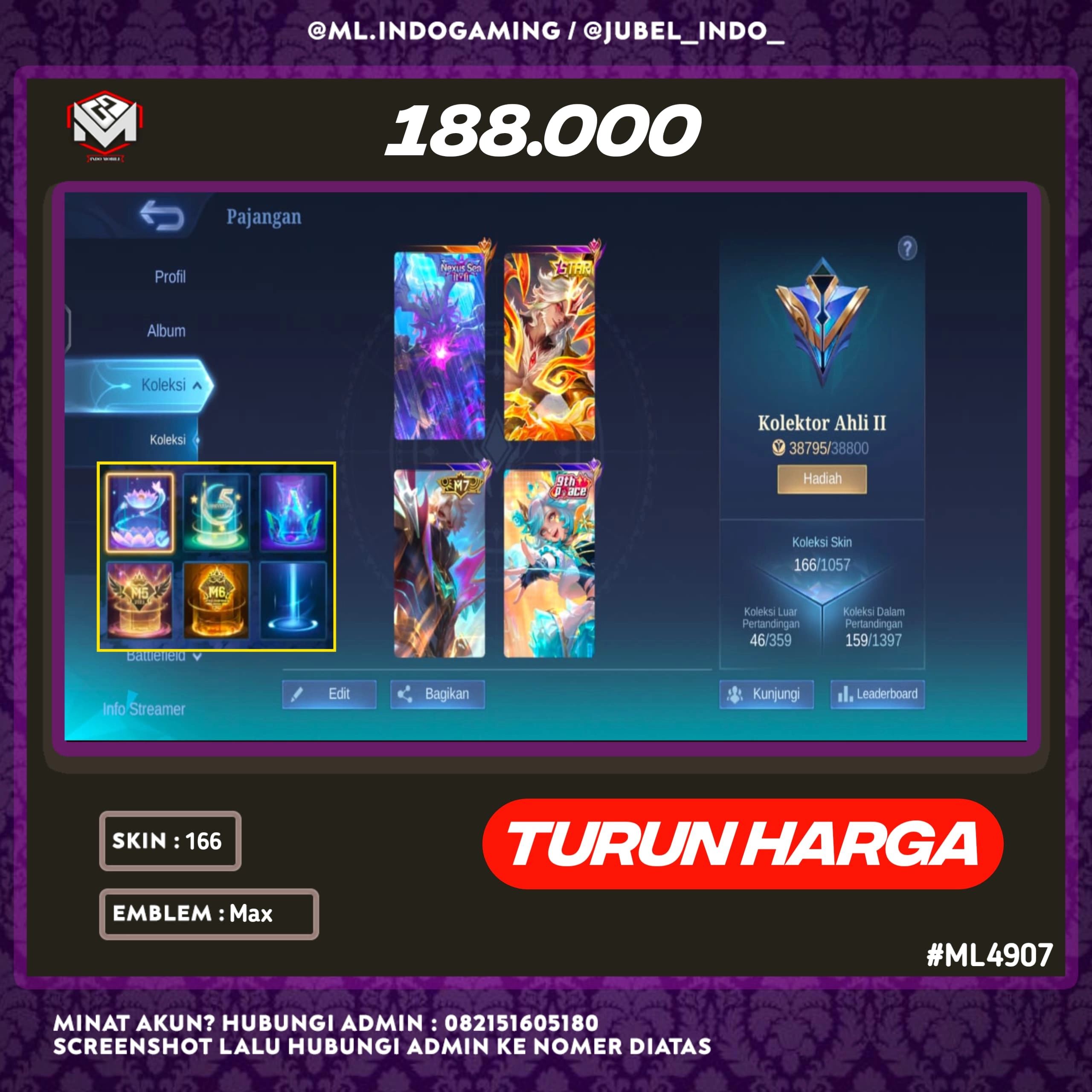 STOK ML #ML4907