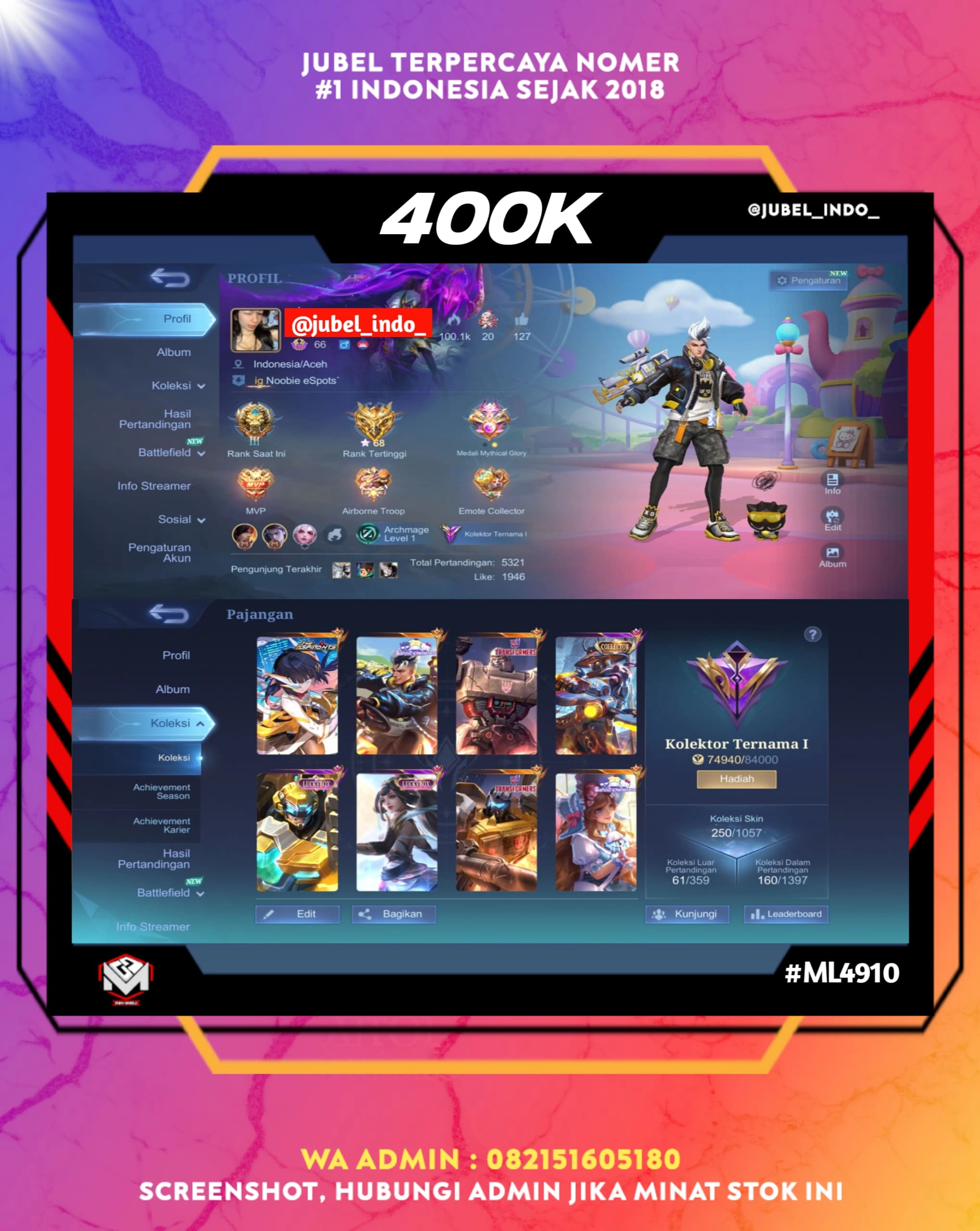 STOK ML #ML4910