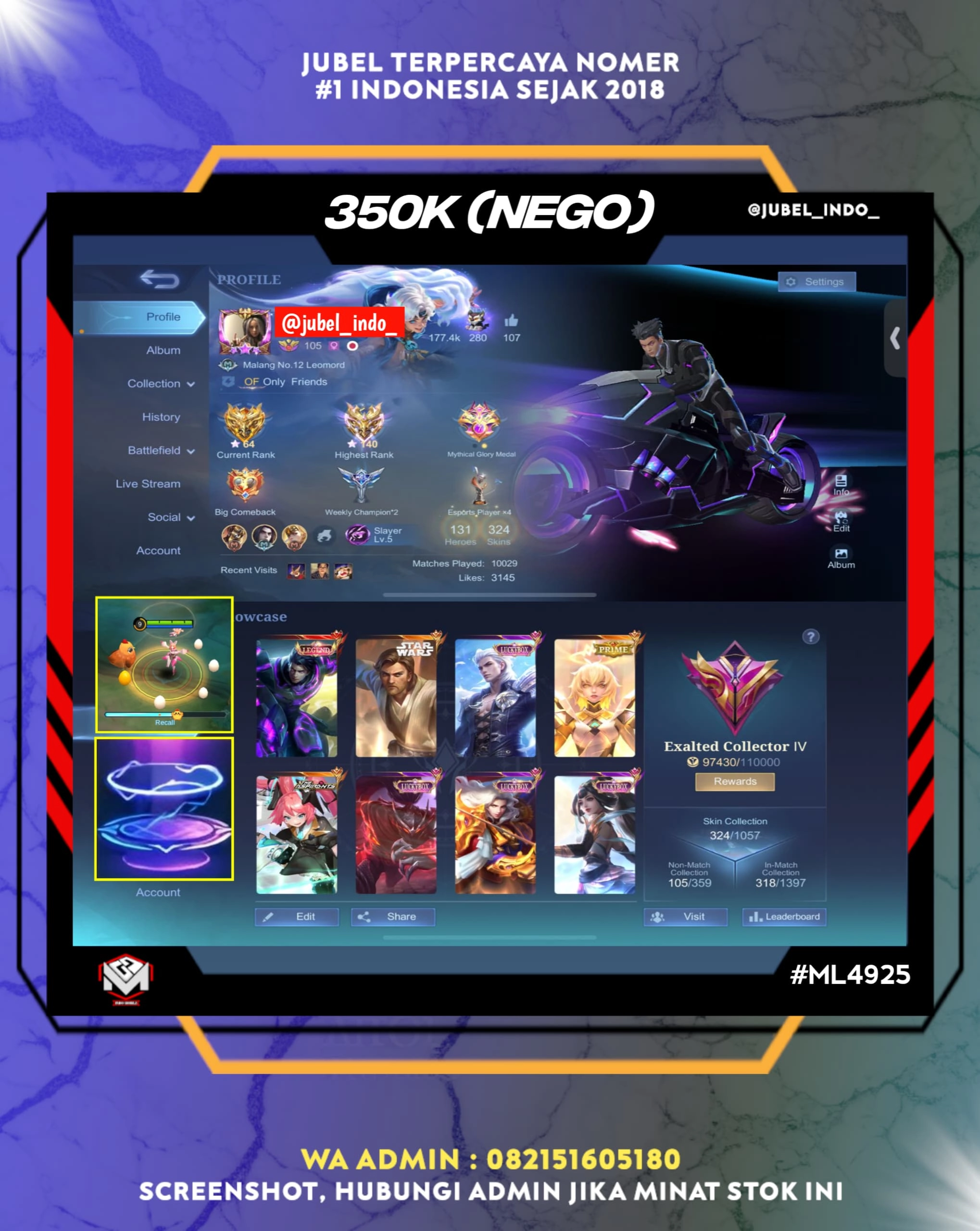 STOK ML #ML4925