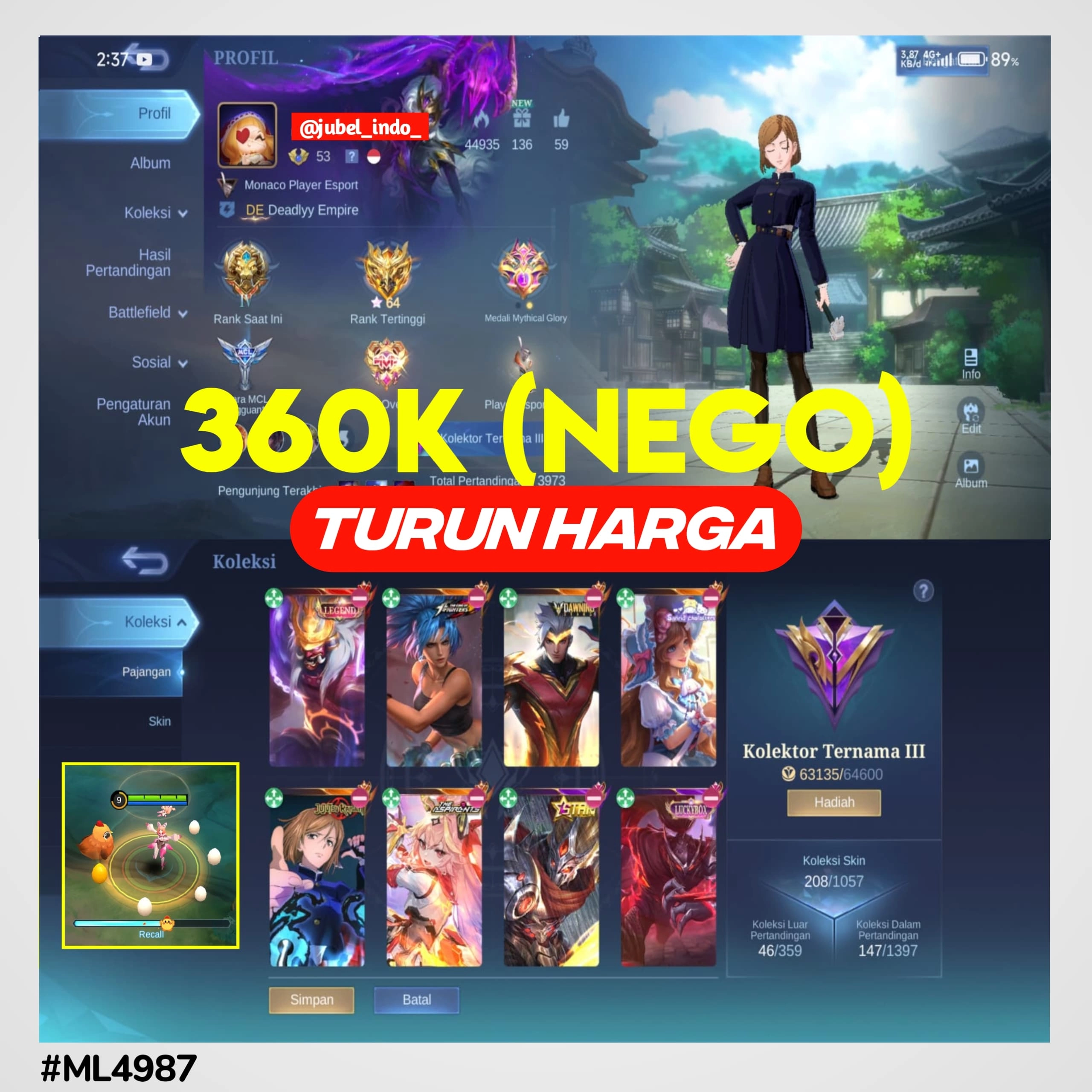 STOK ML #ML4987