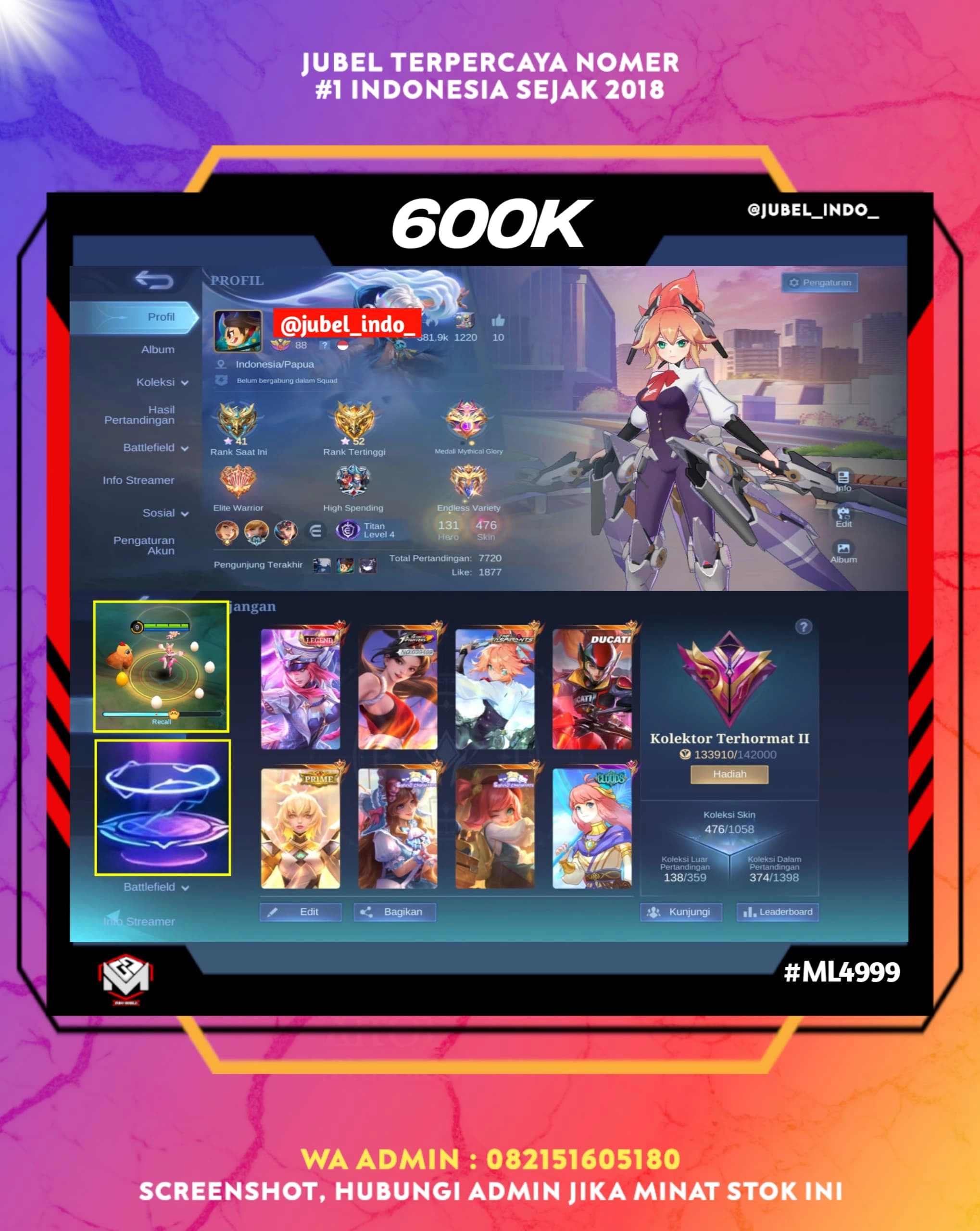 STOK ML #ML4999