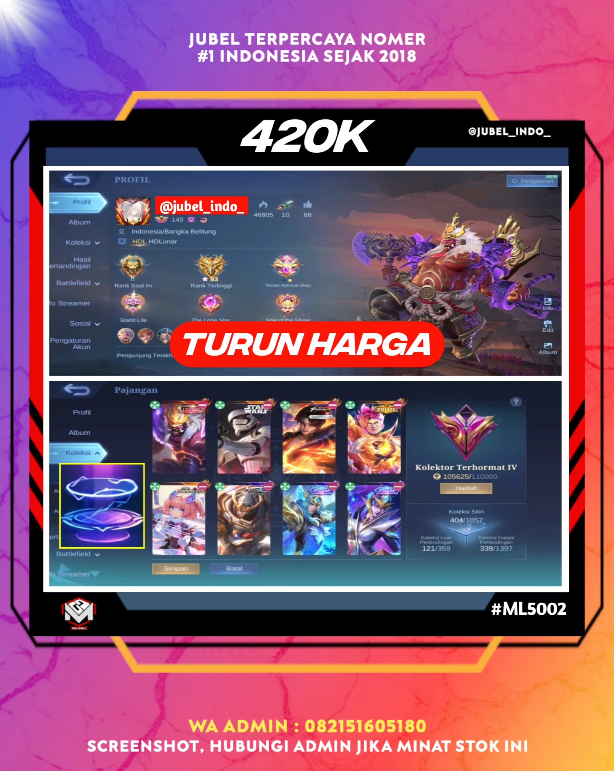 STOK ML #ML5002