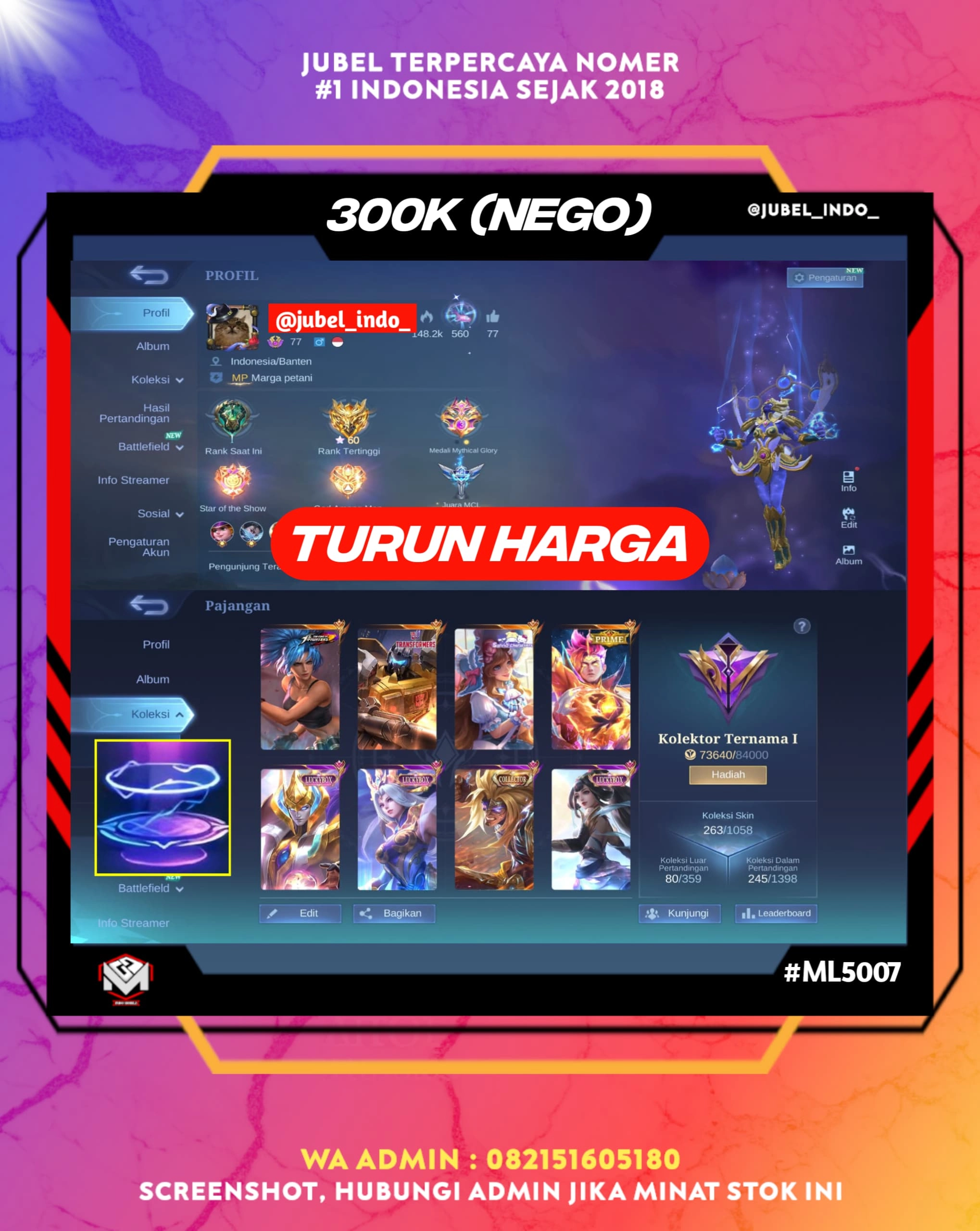 STOK ML #ML5007