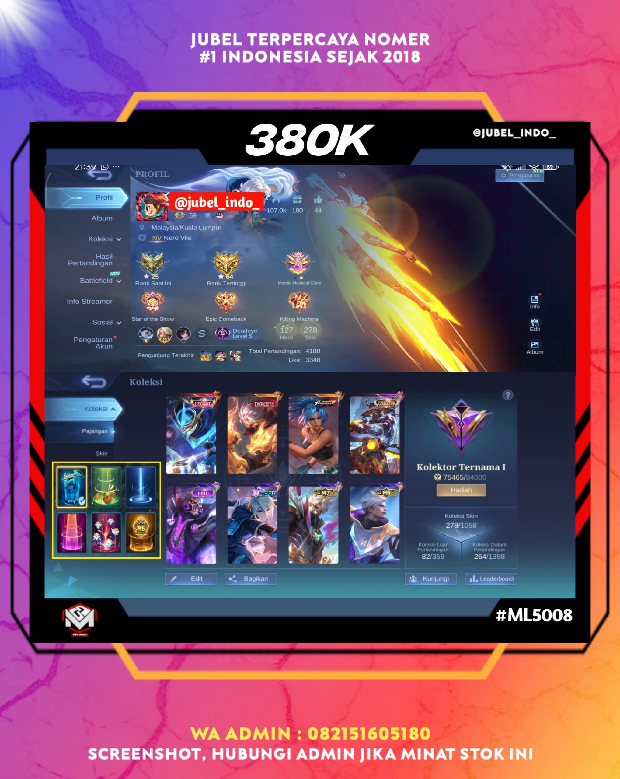 STOK ML #ML5008