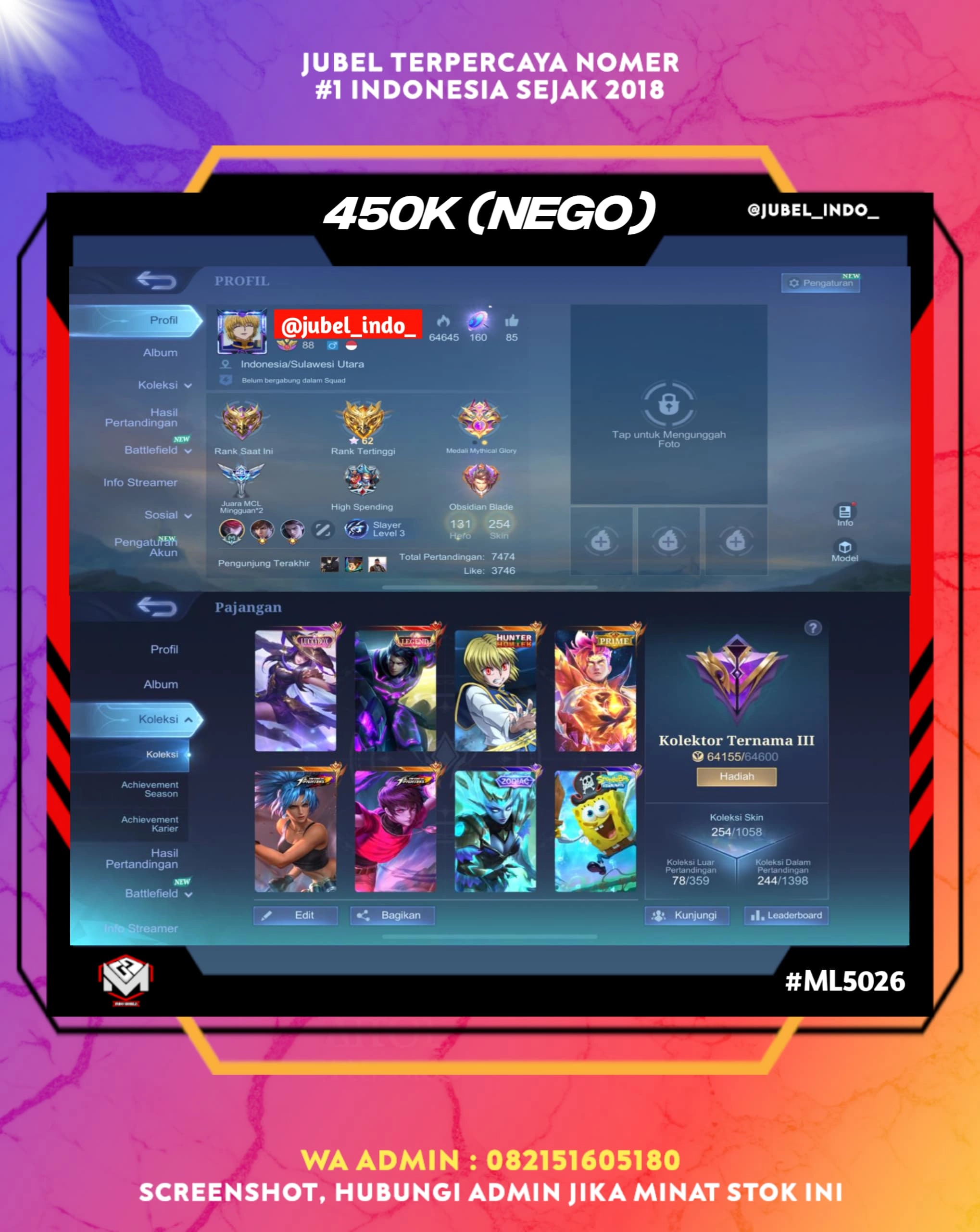 STOK ML #ML5026