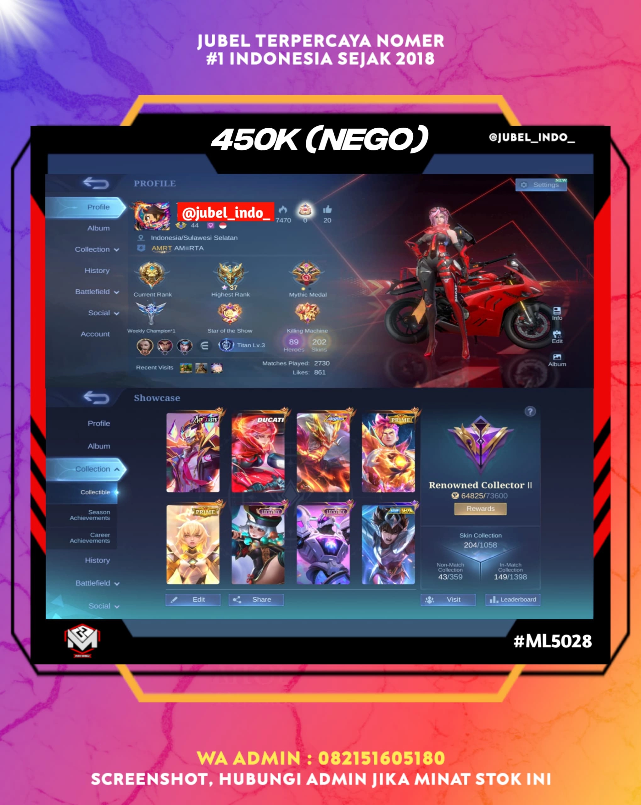 STOK ML #ML5028