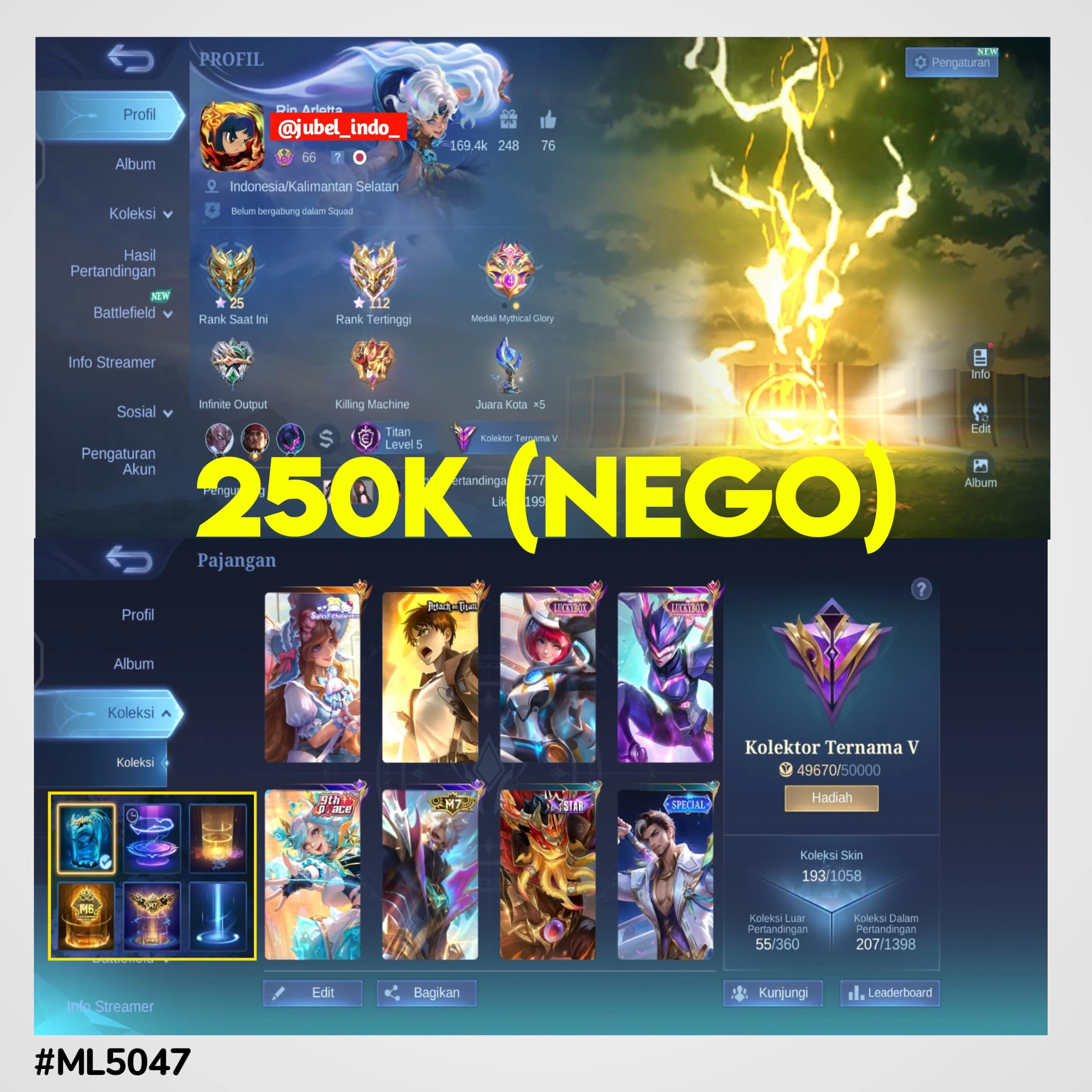 STOK ML #ML5047