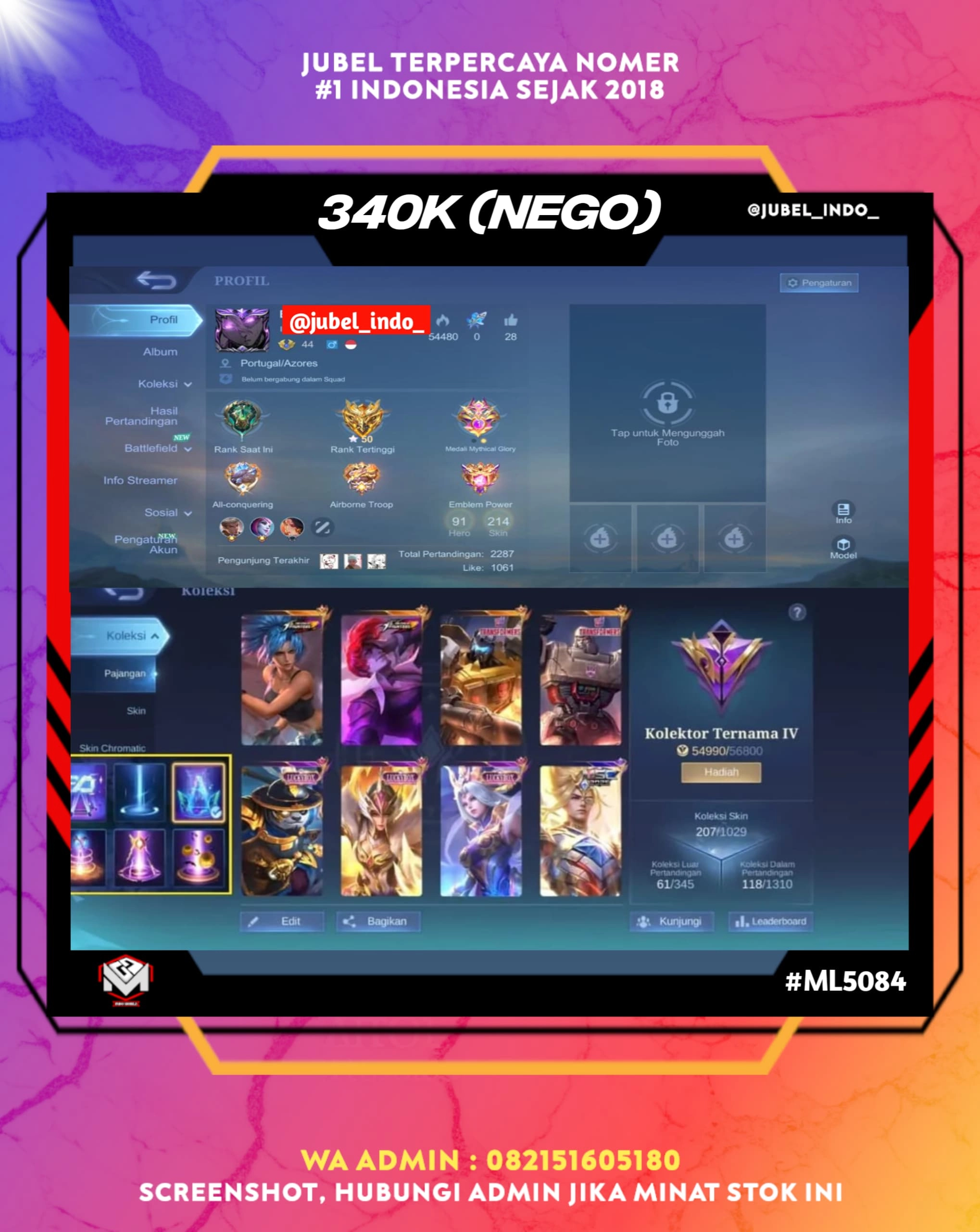 STOK ML #ML5084