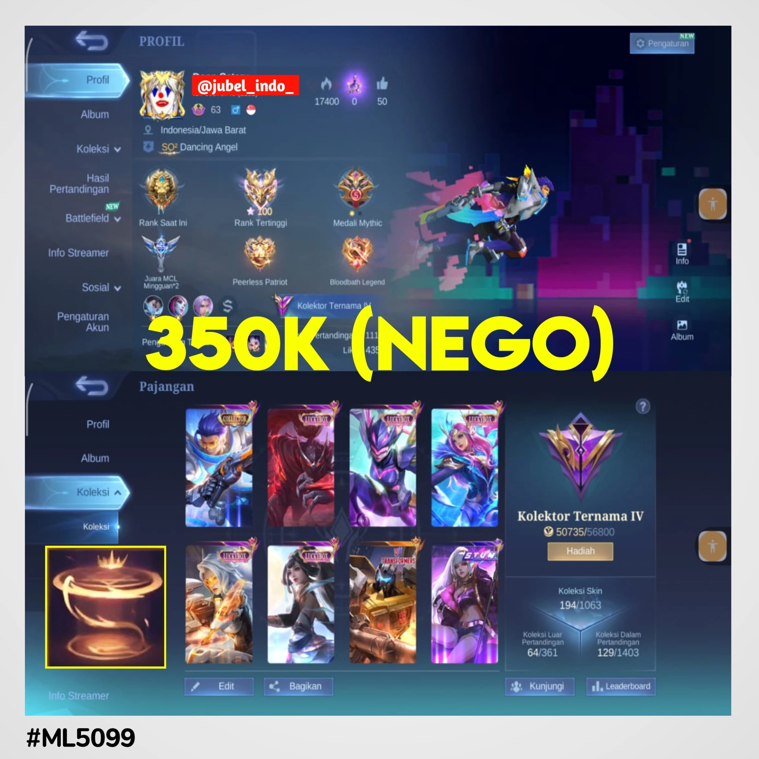 STOK ML #ML5099