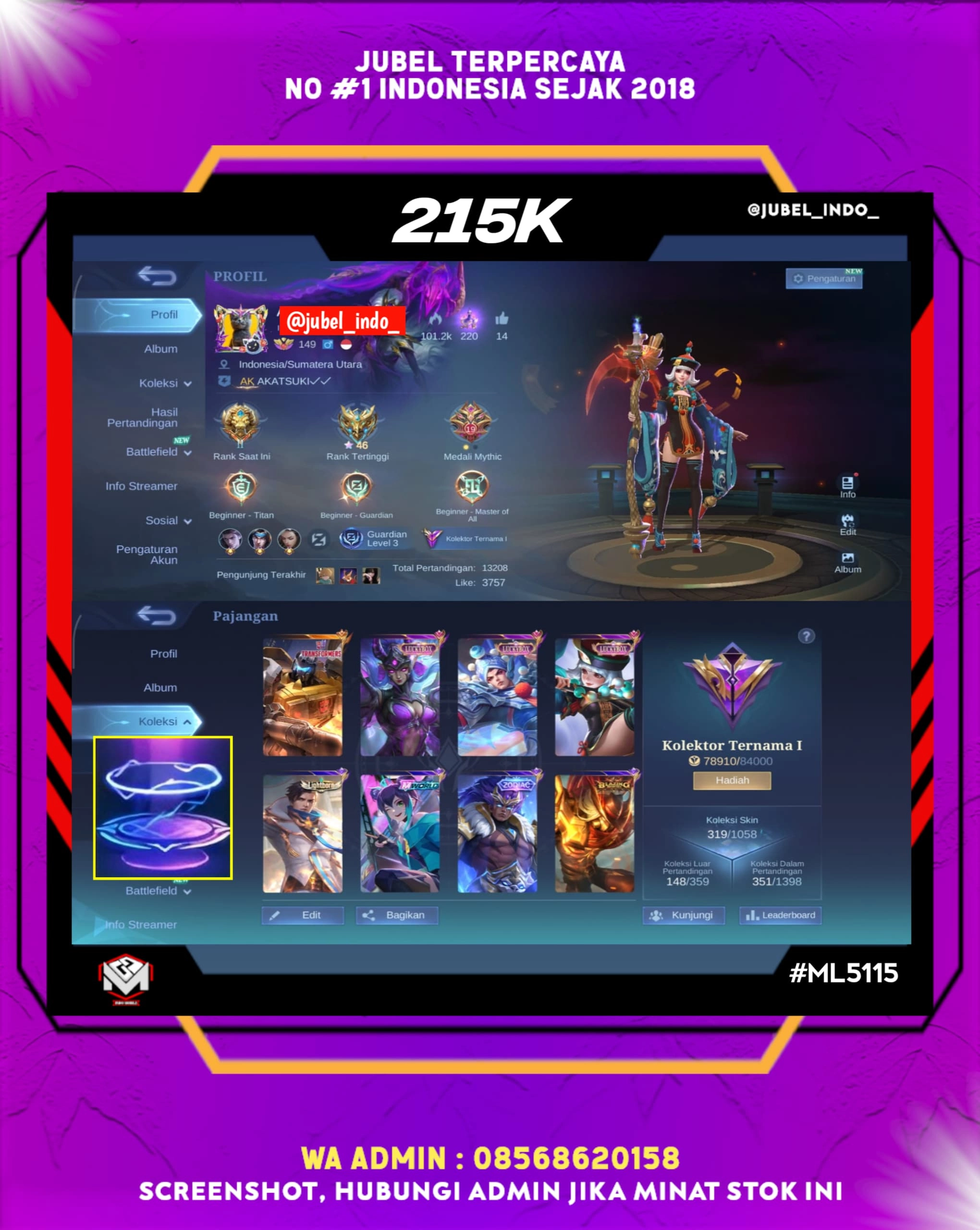 STOK ML #ML5115