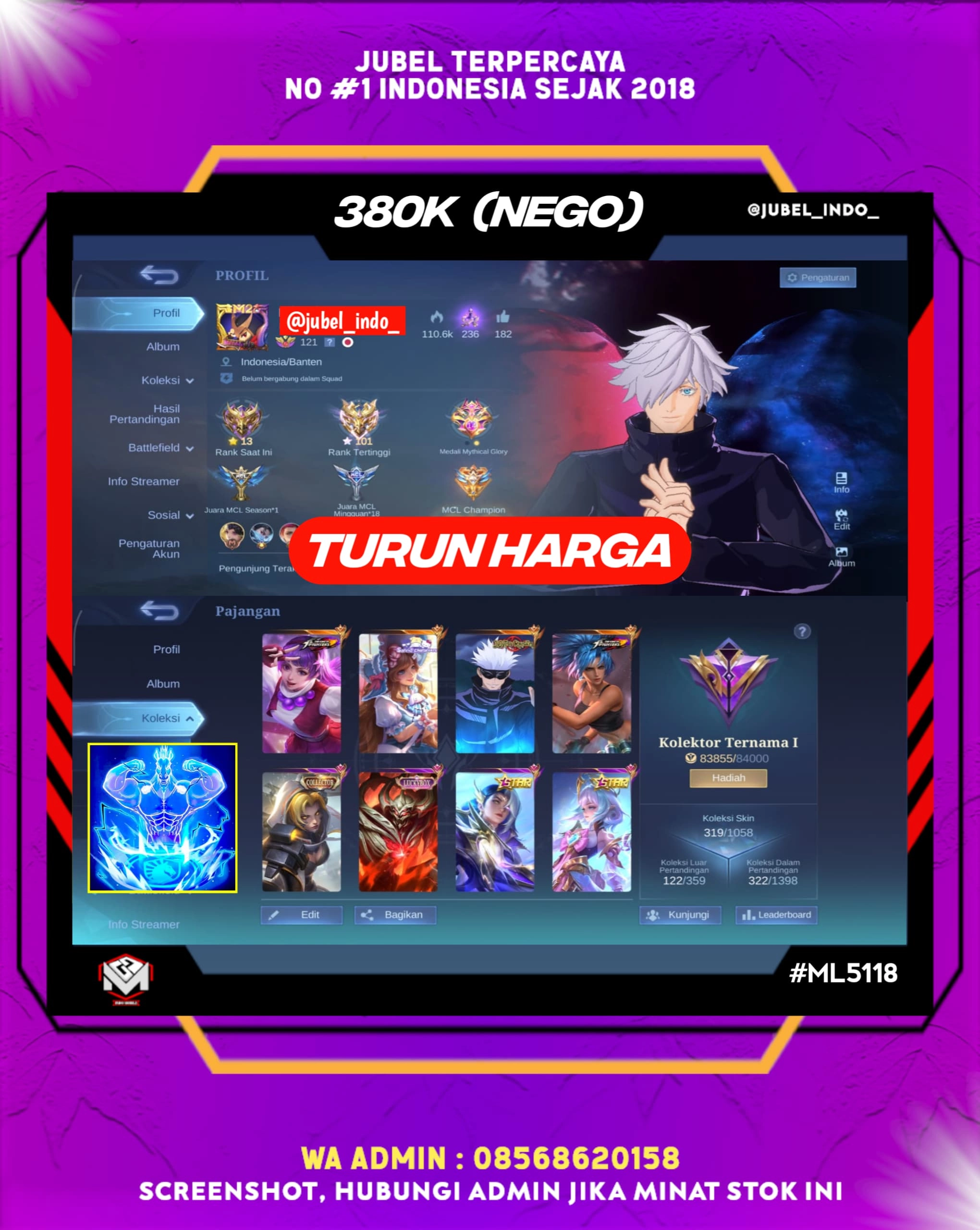 STOK ML #ML5118