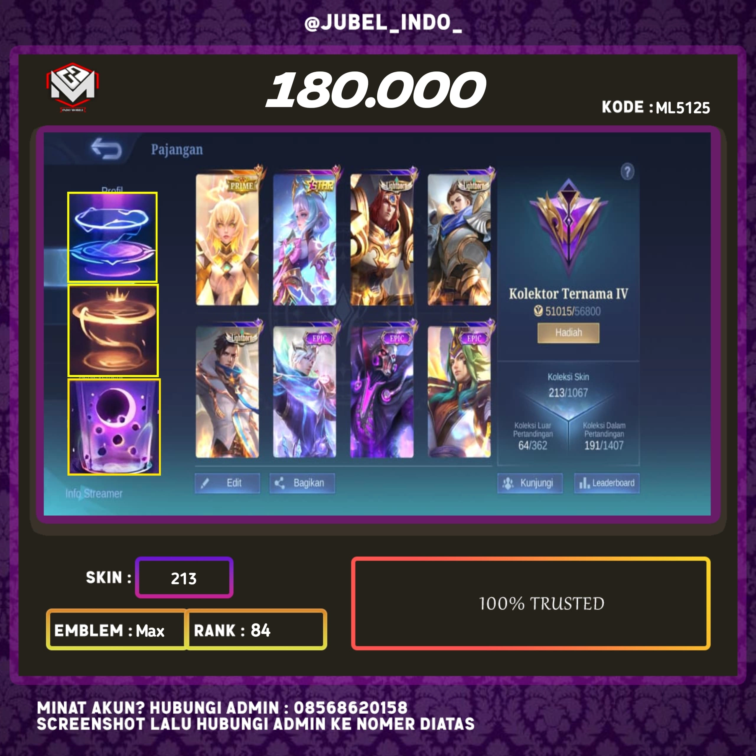 STOK ML #ML5125