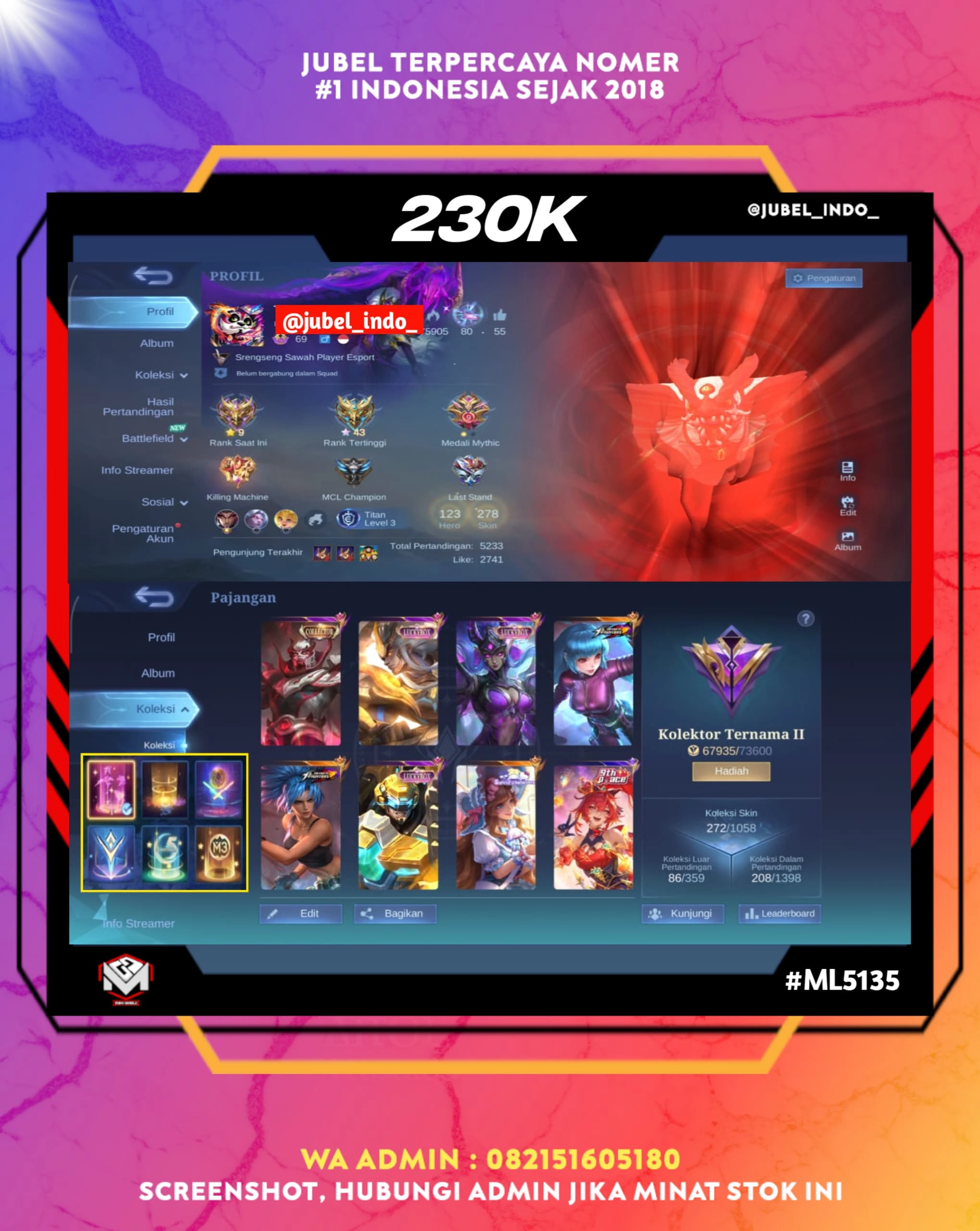STOK ML #ML5135