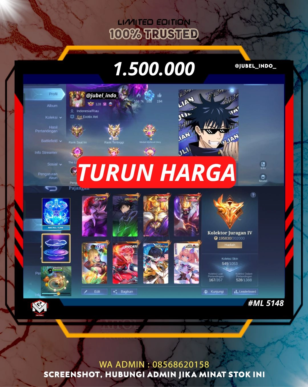 STOK ML #ML5148