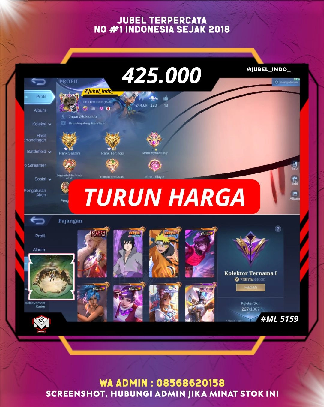 STOK ML #ML5159