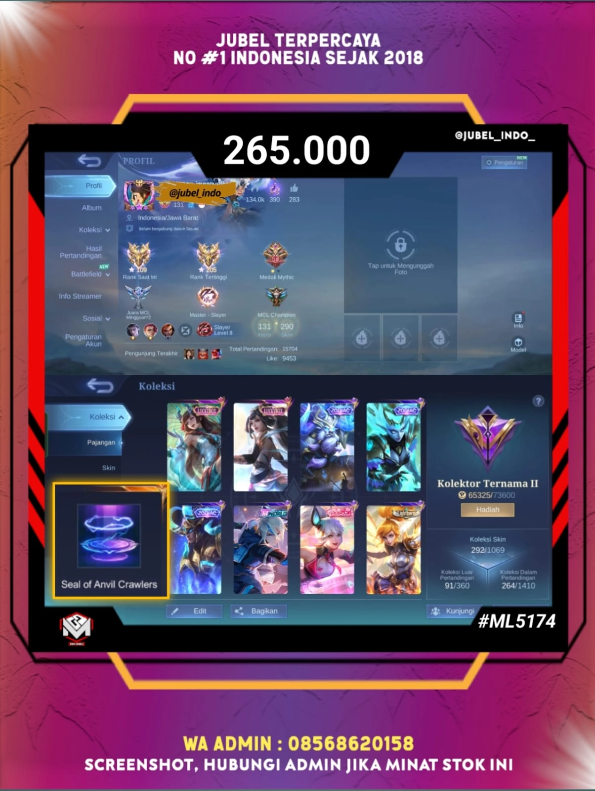 STOK ML #ML5174