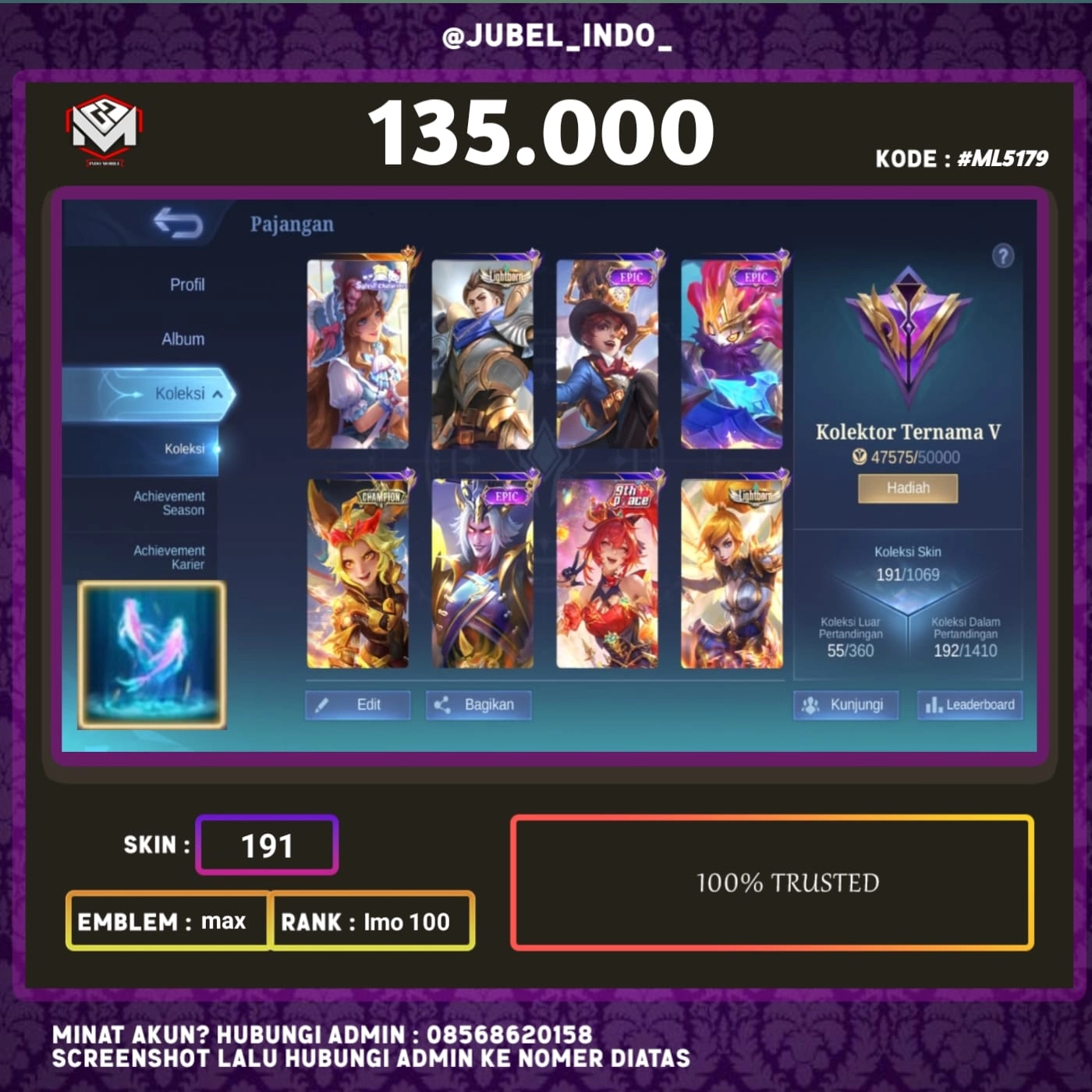 STOK ML #ML5179