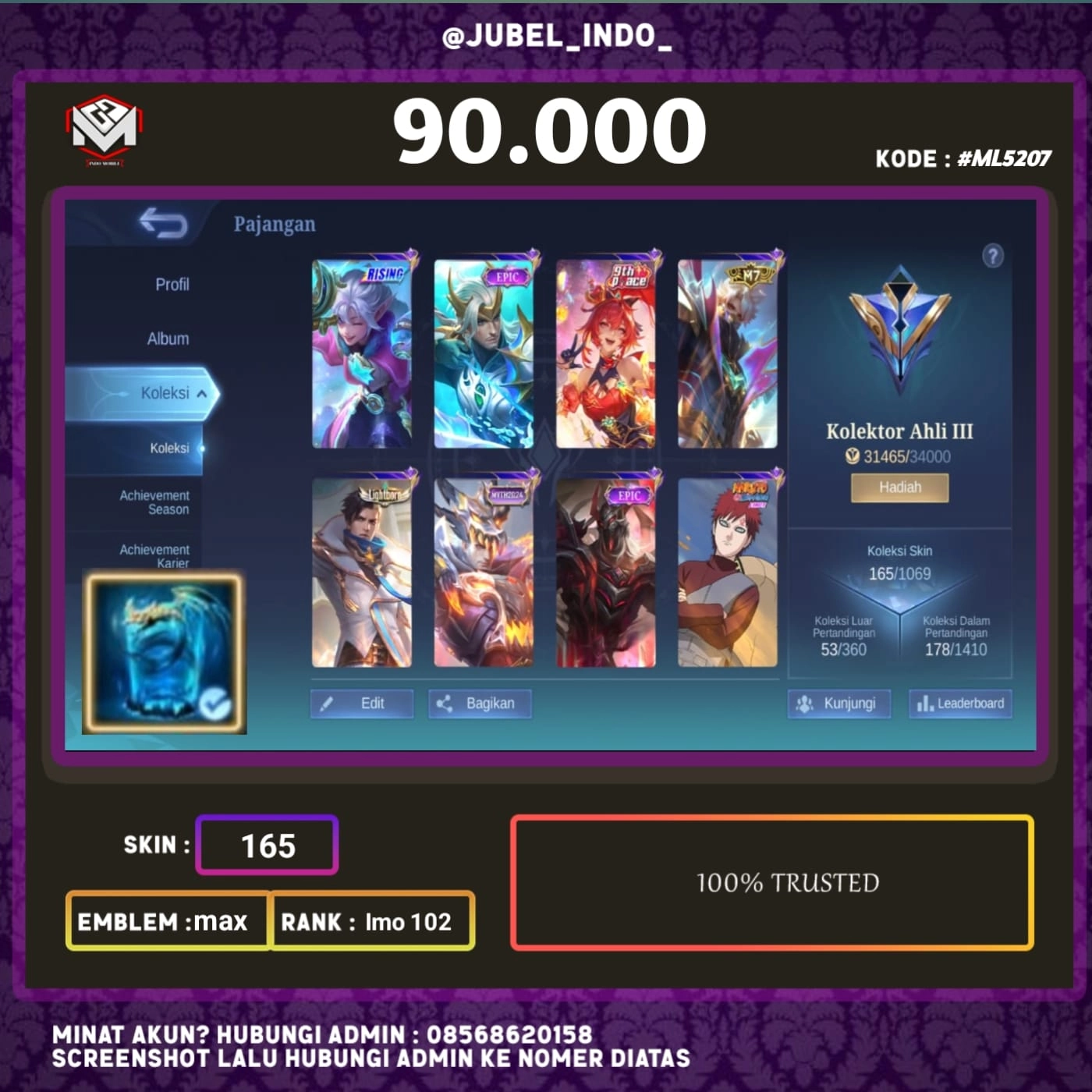 STOK ML #ML5207