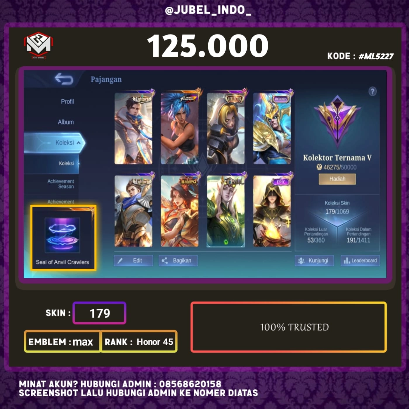STOK ML #ML5227